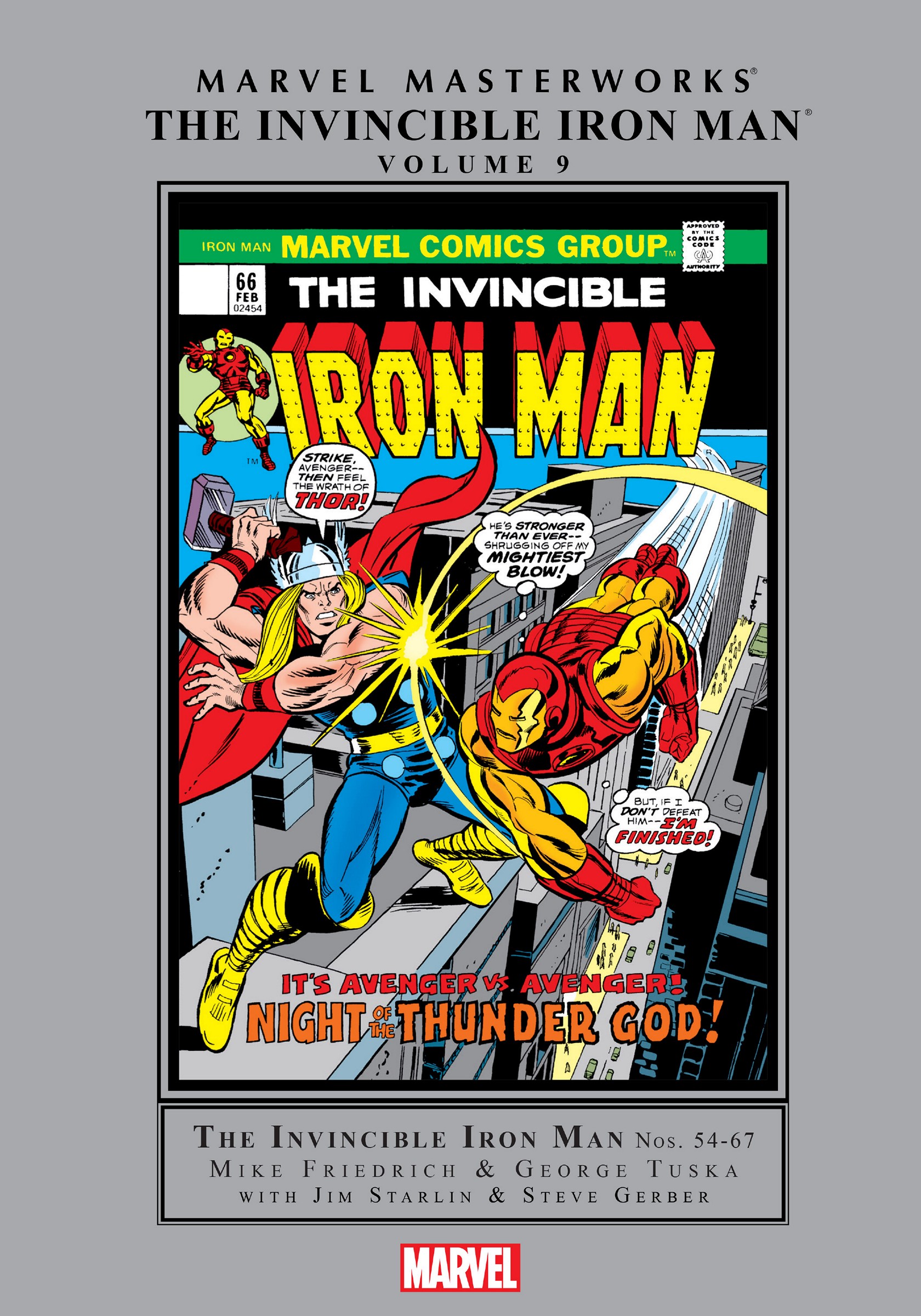 Read online Marvel Masterworks: The Invincible Iron Man comic -  Issue # TPB 9 (Part 1) - 1