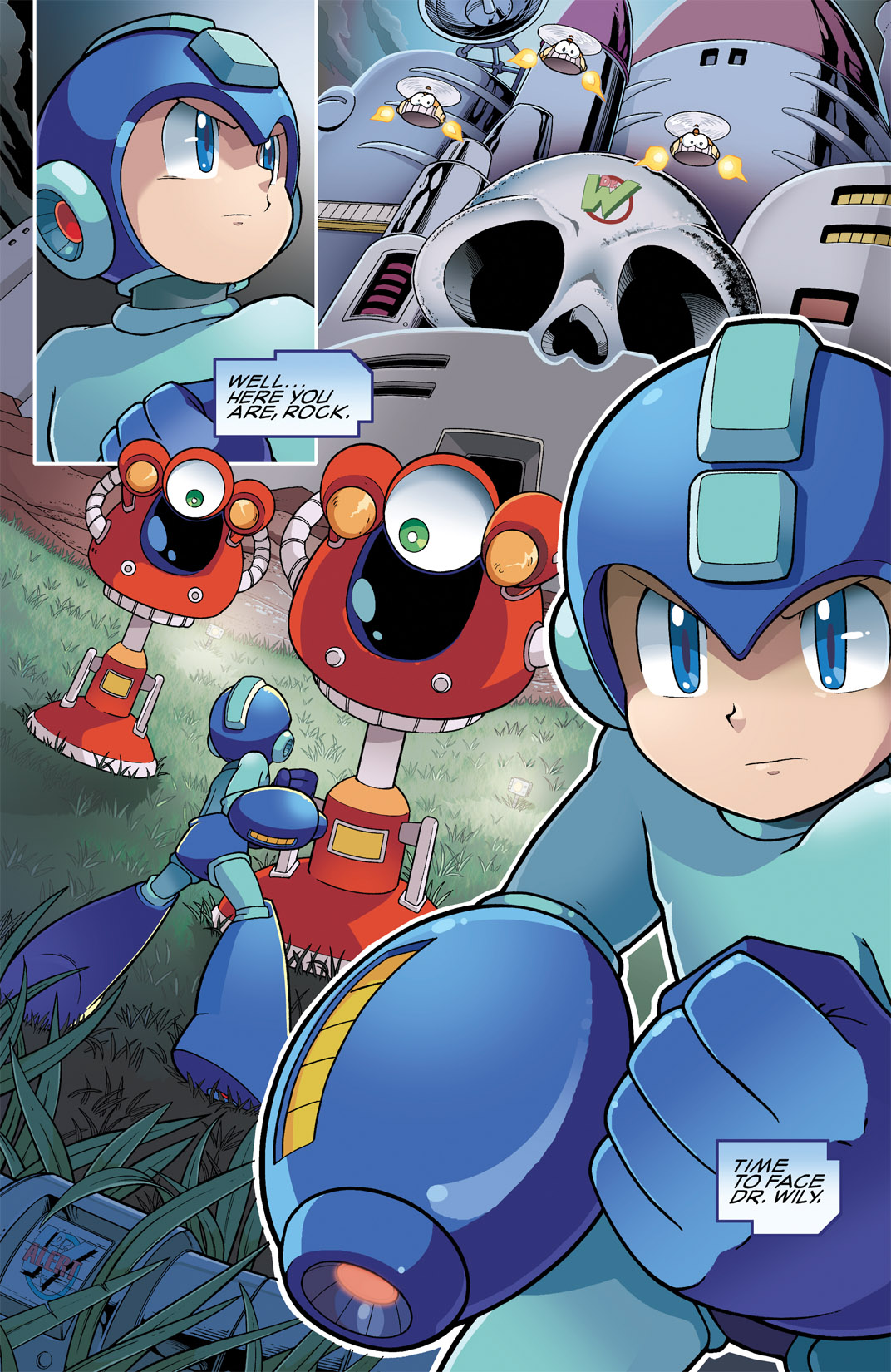 Read online Mega Man comic -  Issue # _TPB 1 - 6