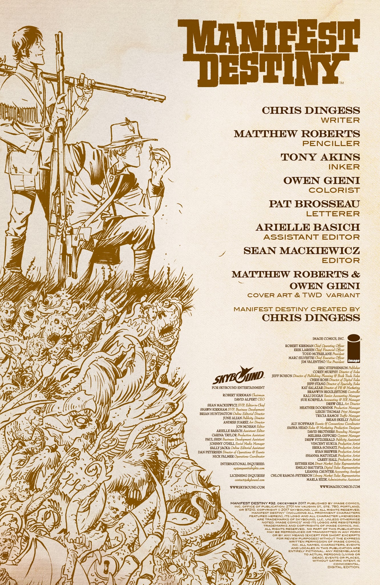 Read online Manifest Destiny comic -  Issue #32 - 2