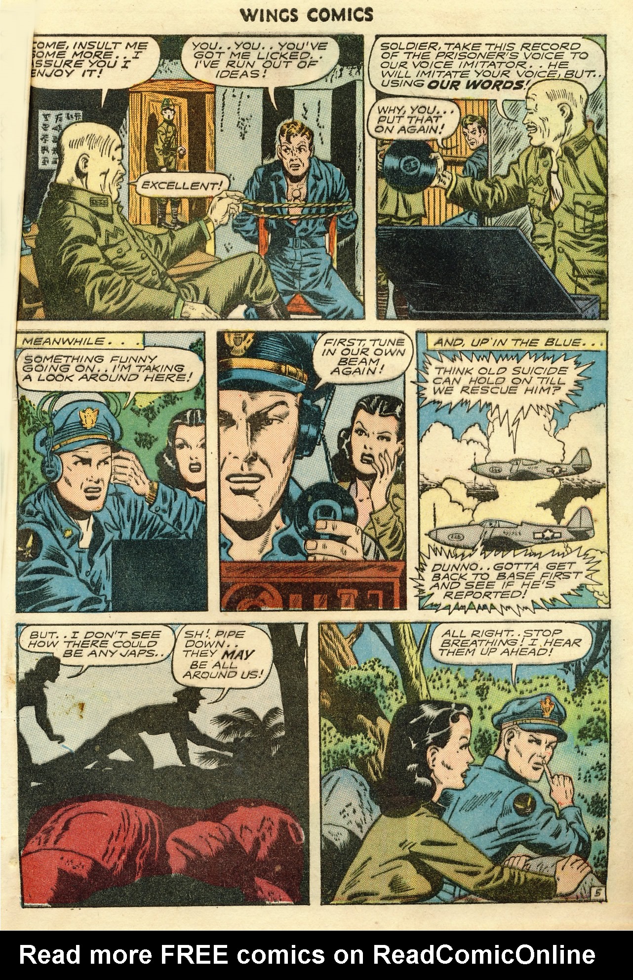 Read online Wings Comics comic -  Issue #59 - 47