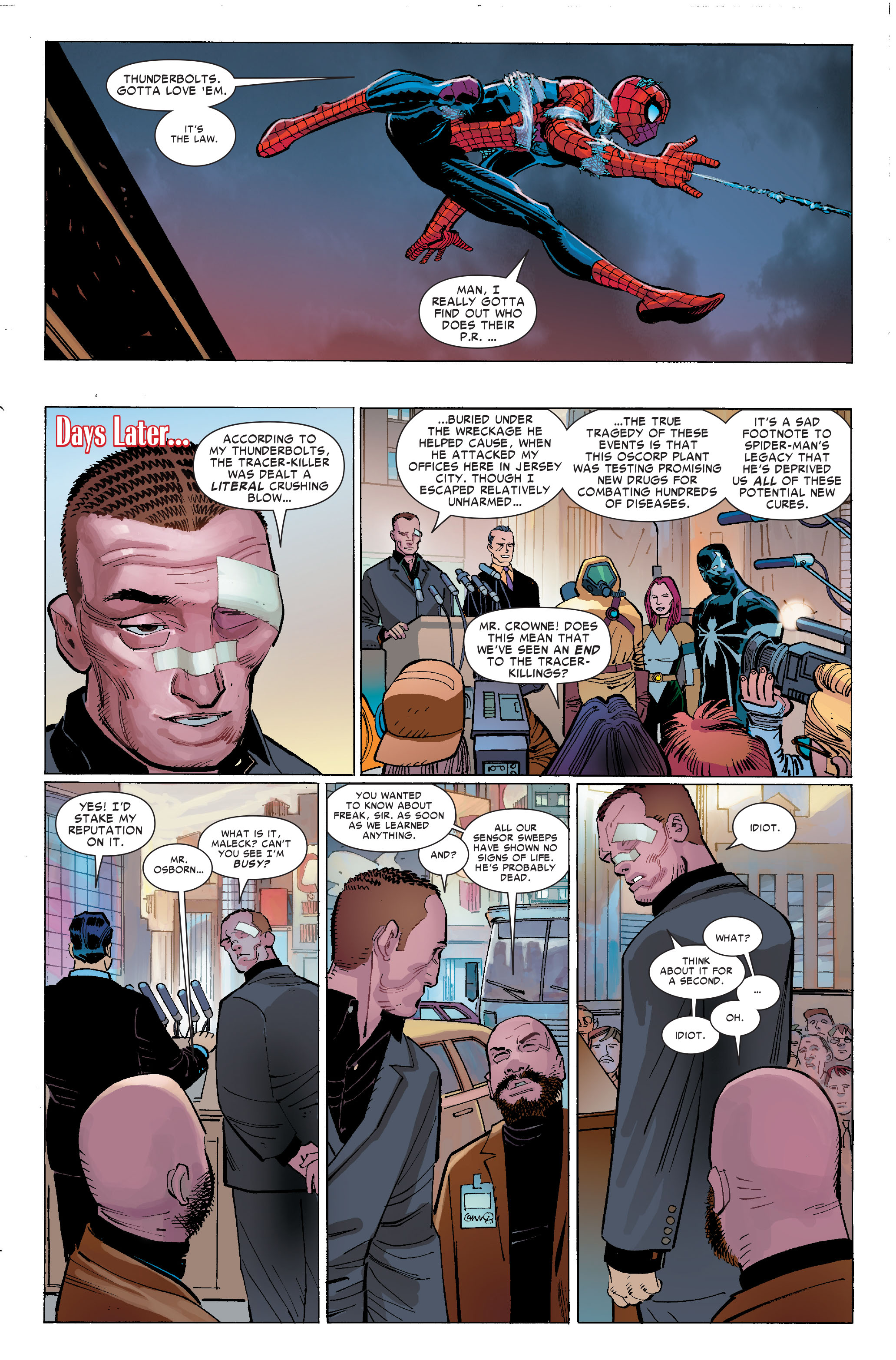 Read online The Amazing Spider-Man (1963) comic -  Issue #573 - 23