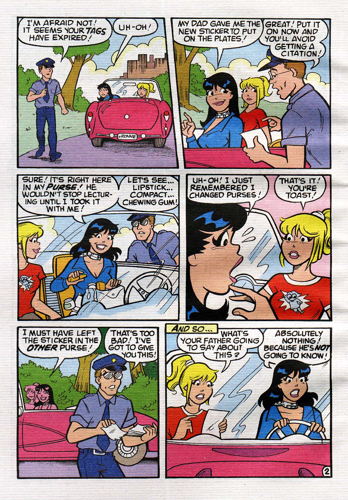 Read online Betty and Veronica Digest Magazine comic -  Issue #151 - 11
