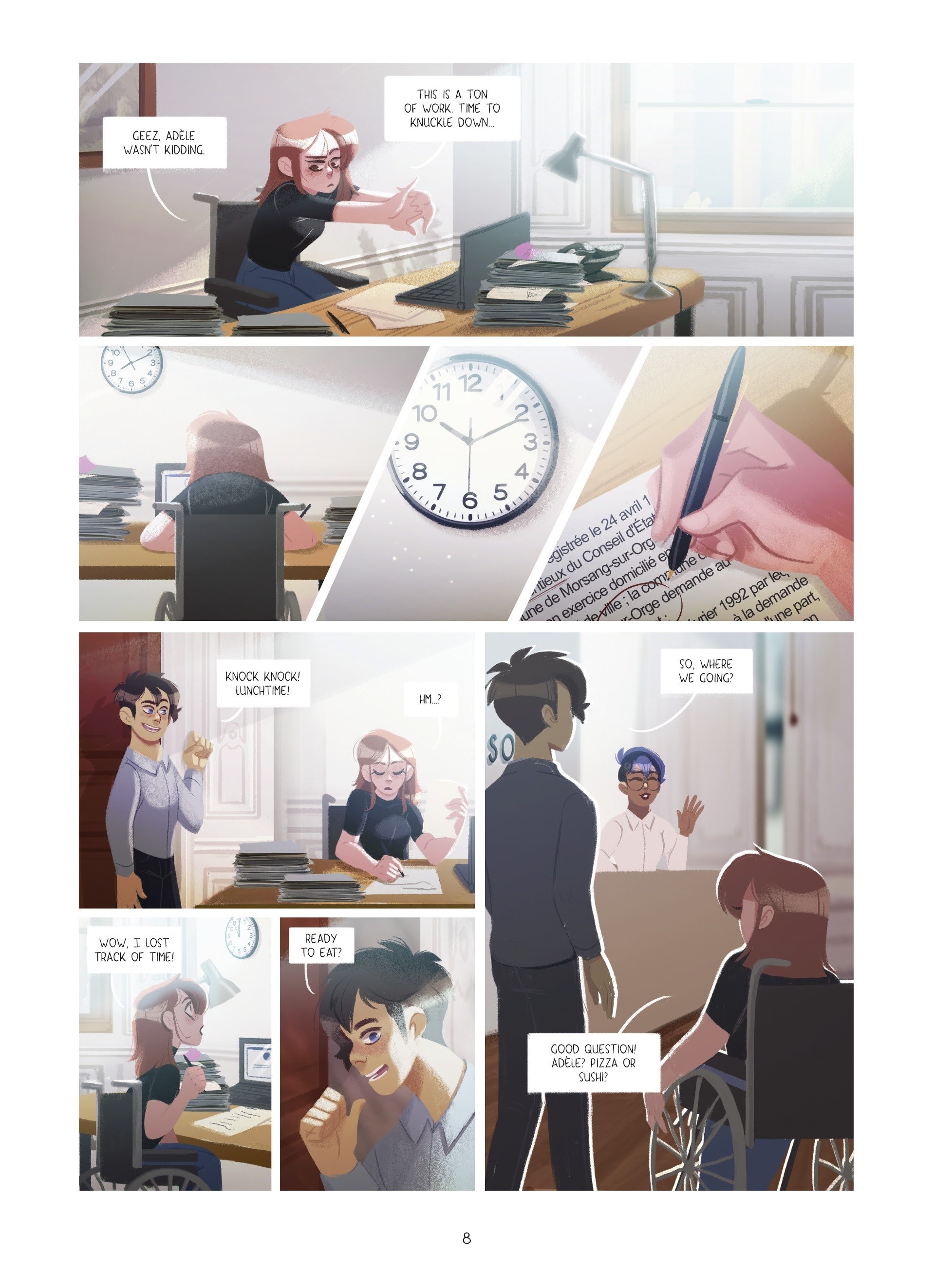 Read online Through Lya's Eyes comic -  Issue #3 - 8