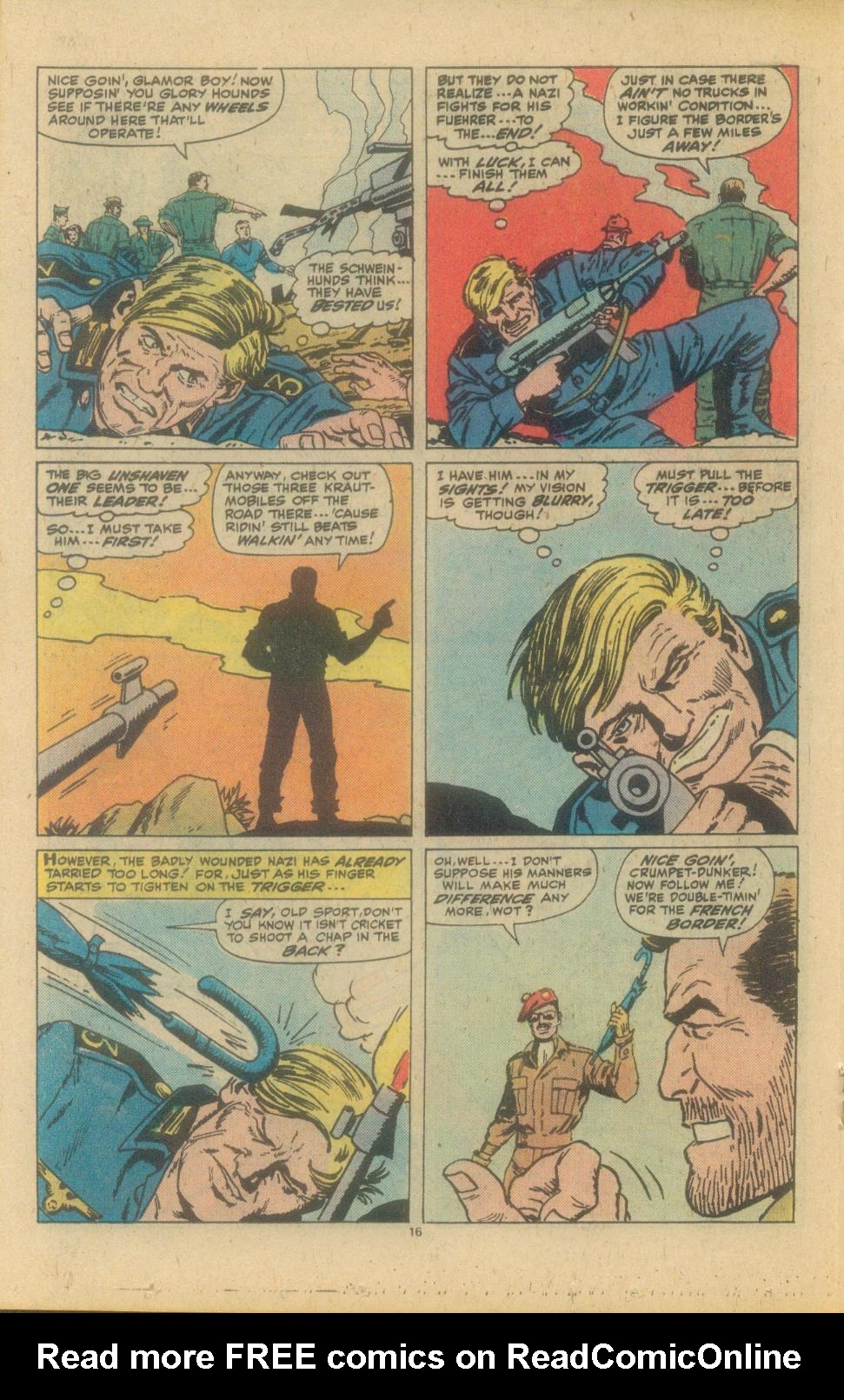 Read online Sgt. Fury comic -  Issue #150 - 18