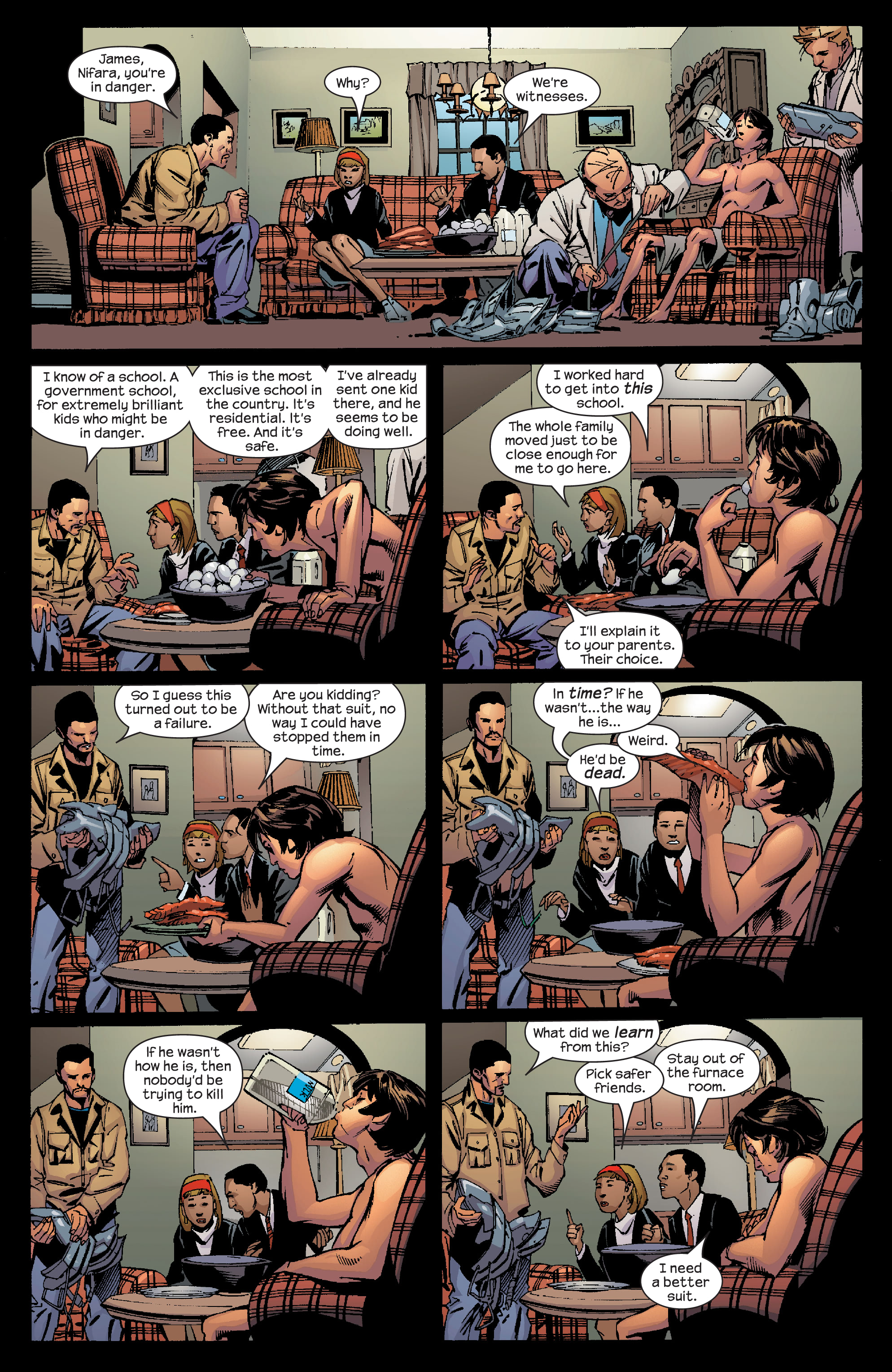 Read online Ultimate Iron Man (2005) comic -  Issue # _Ultimate Comics Iron Man - Ultimate Collection (Part 1) - 90
