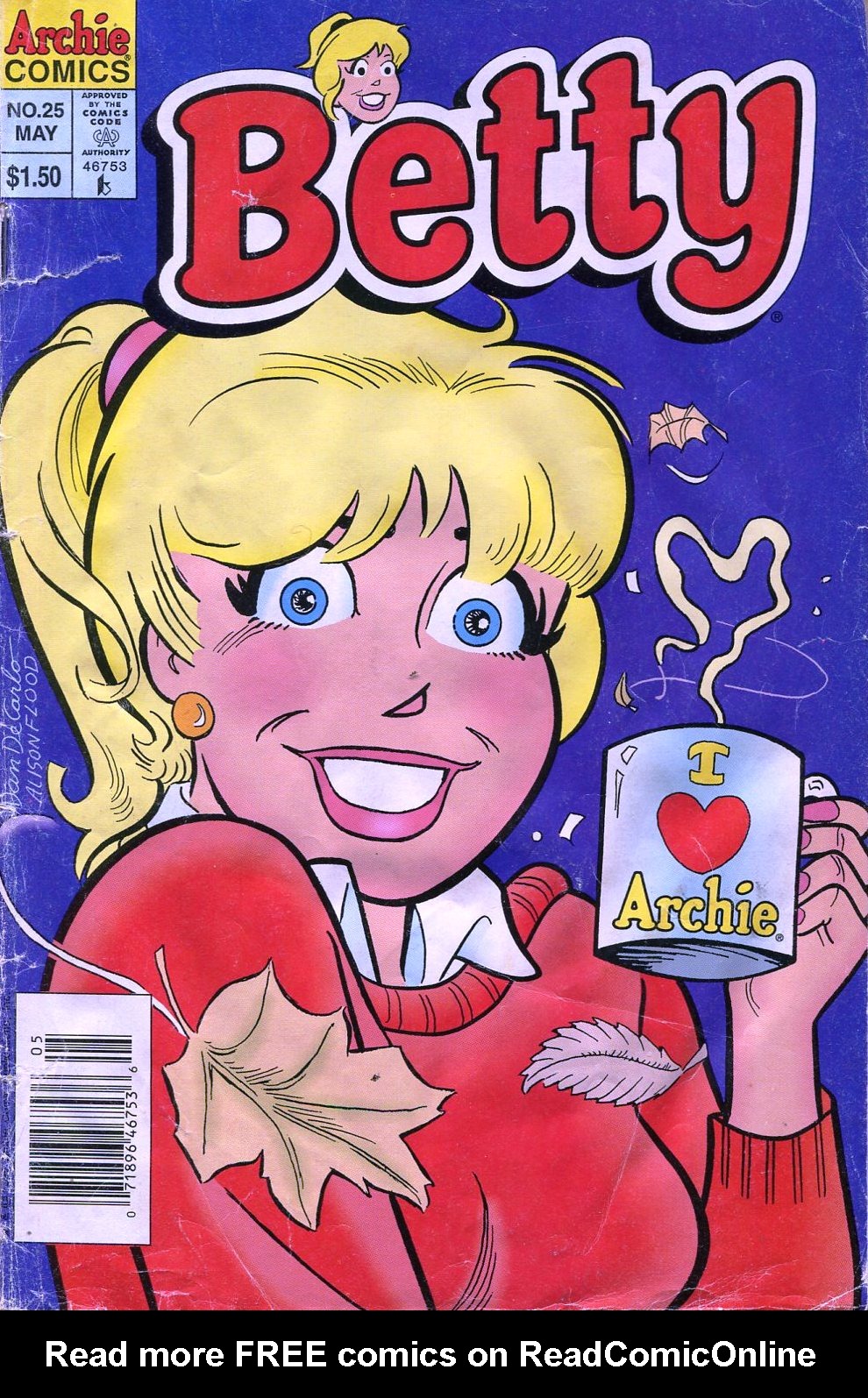 Read online Betty comic -  Issue #25 - 1