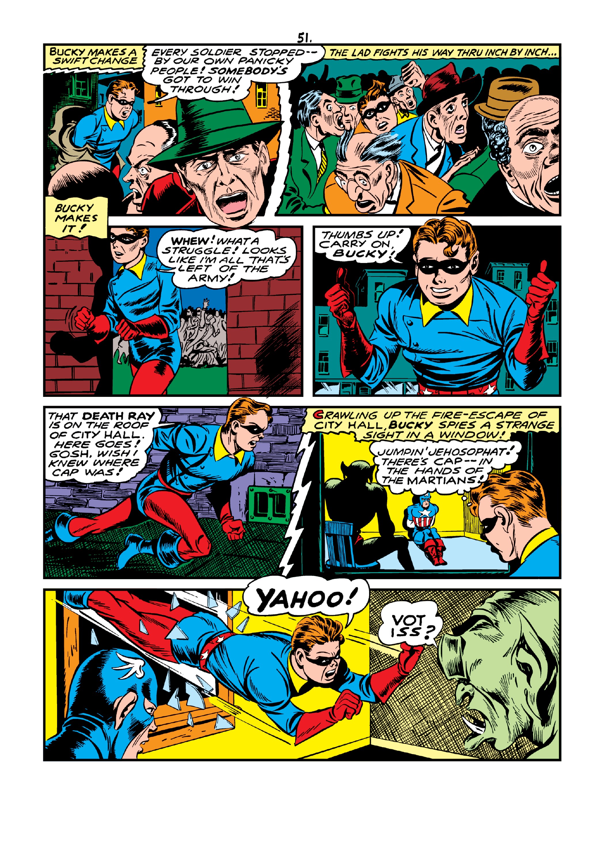 Read online Marvel Masterworks: Golden Age Captain America comic -  Issue # TPB 4 (Part 2) - 92