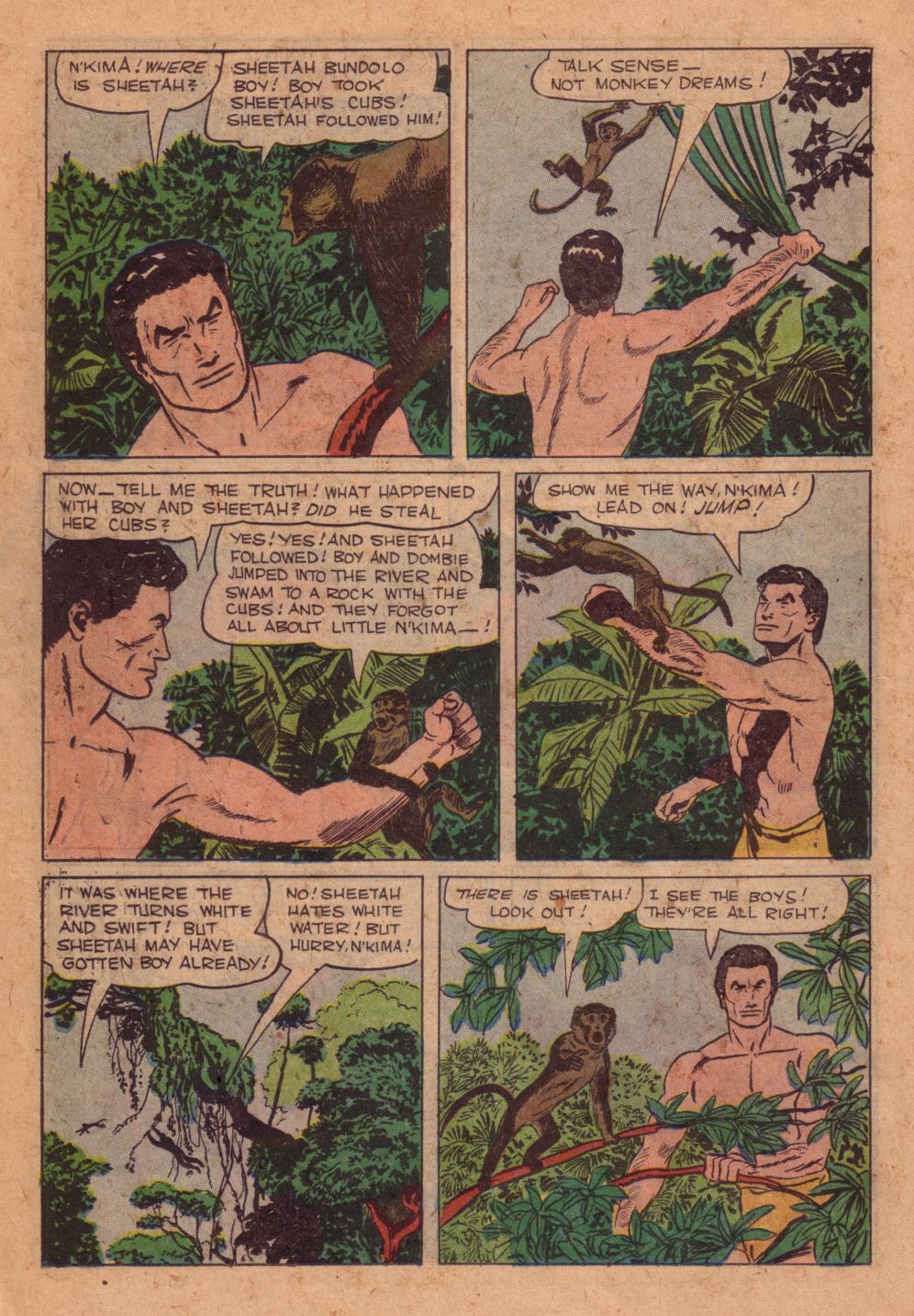 Read online Tarzan (1948) comic -  Issue #102 - 26