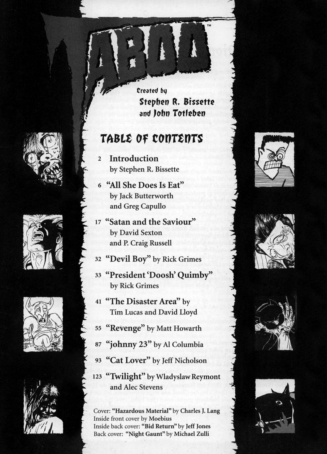 Read online Taboo comic -  Issue #8 - 3