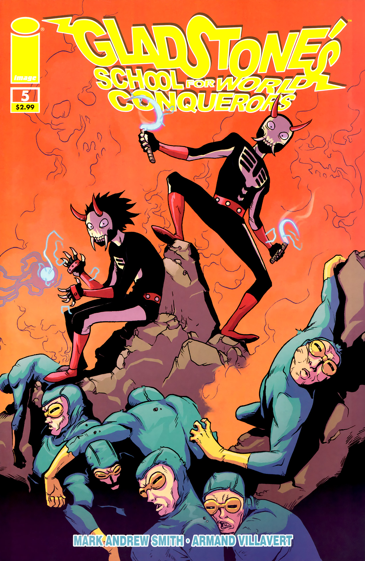 Read online Gladstone's School for World Conquerors (2011) comic -  Issue #5 - 1