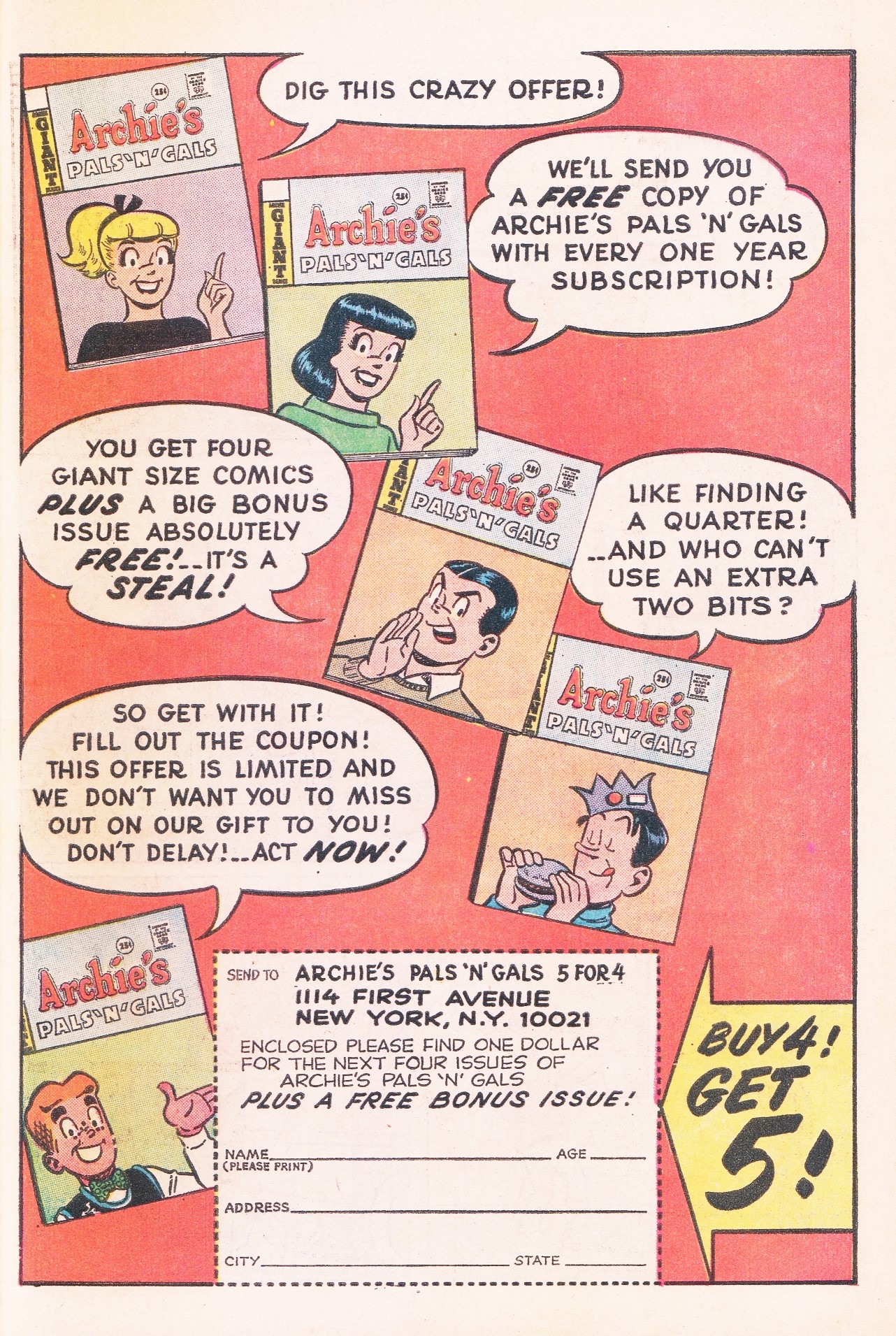 Read online The Adventures of Little Archie comic -  Issue #40 - 19