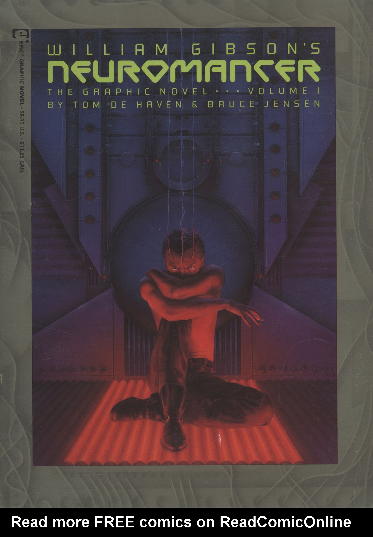 Read online Marvel Graphic Novel comic -  Issue #52 - Neuromancer - 1