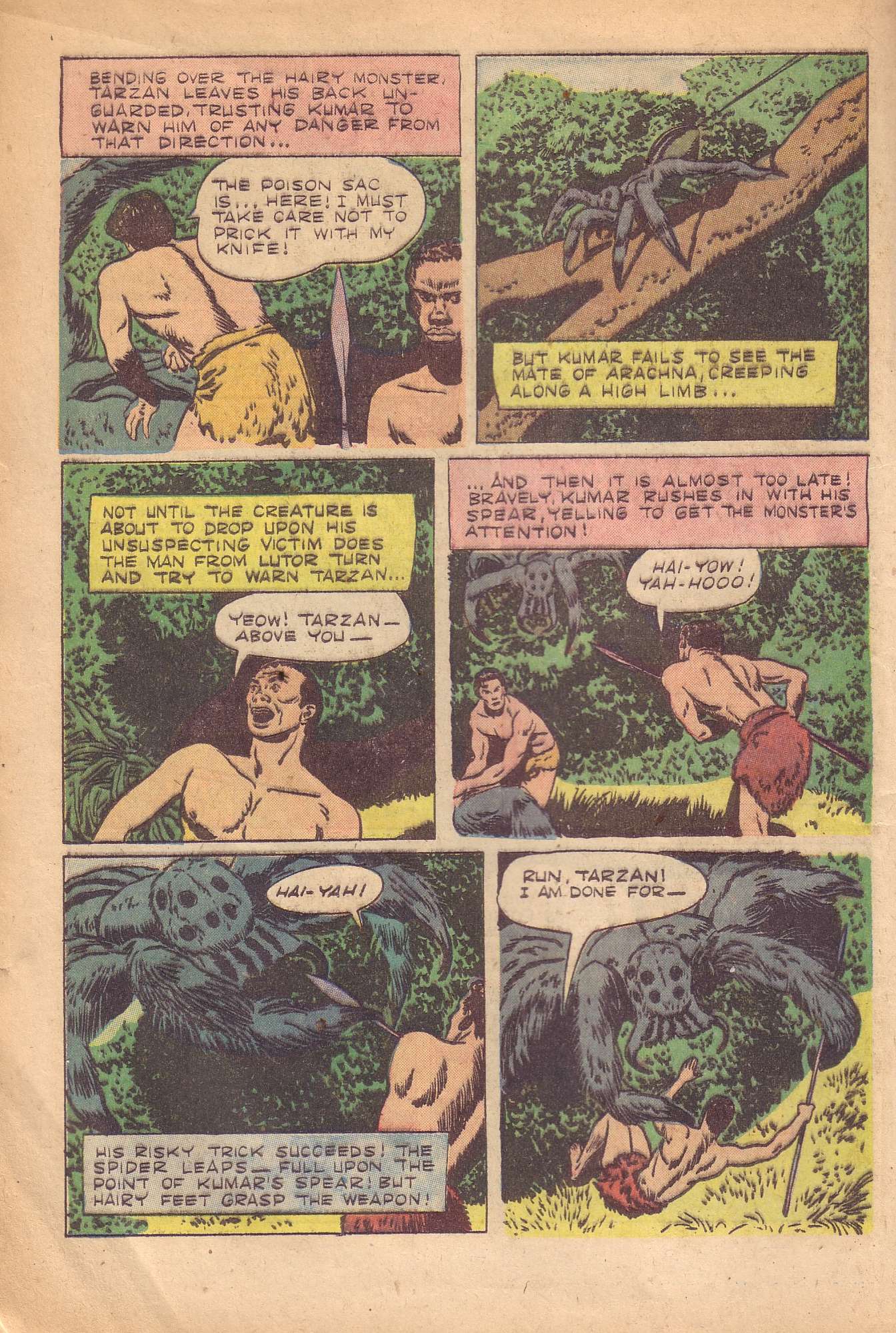 Read online Tarzan (1948) comic -  Issue #50 - 12