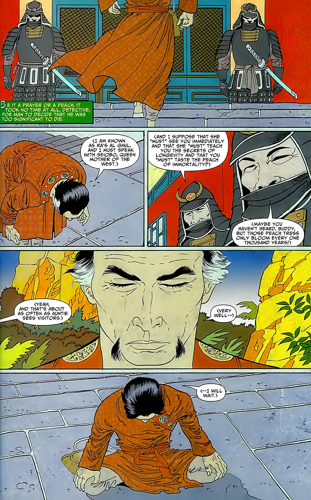 Read online Year One: Batman/Ra's al Ghul comic -  Issue #1 - 25