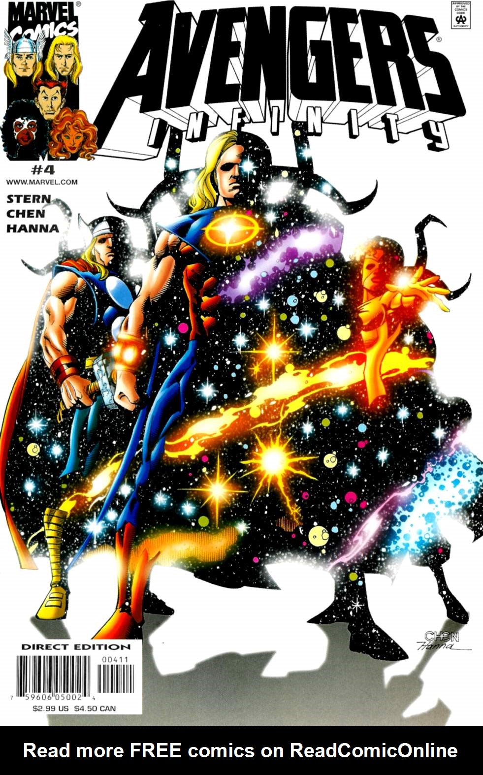 Read online Avengers Infinity comic -  Issue #4 - 1