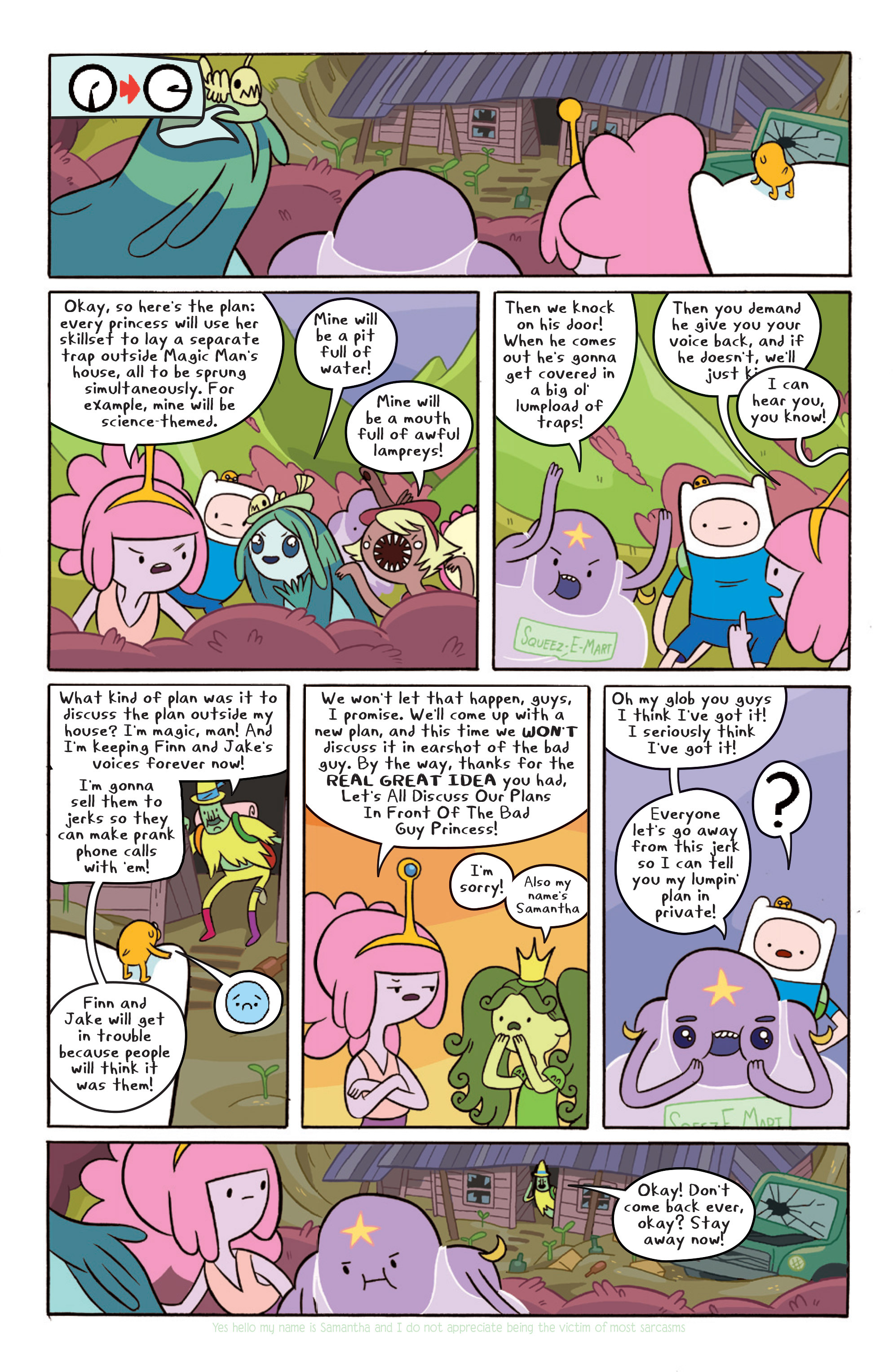 Read online Adventure Time comic -  Issue #15 - 17