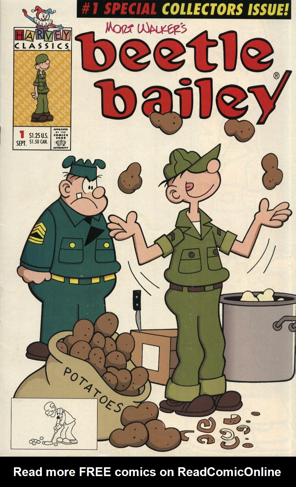 Read online Beetle Bailey comic -  Issue #1 - 1