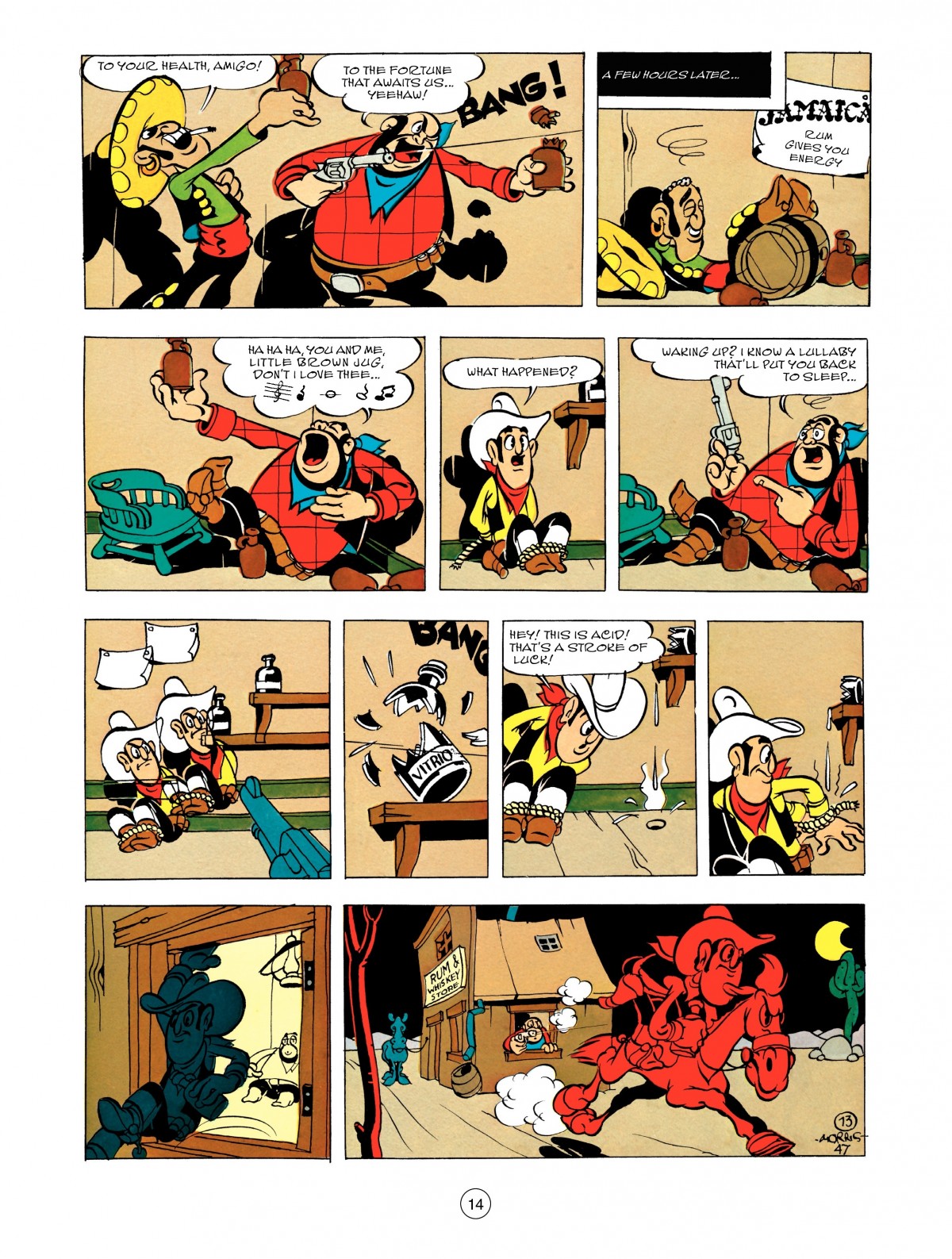 Read online A Lucky Luke Adventure comic -  Issue #48 - 14