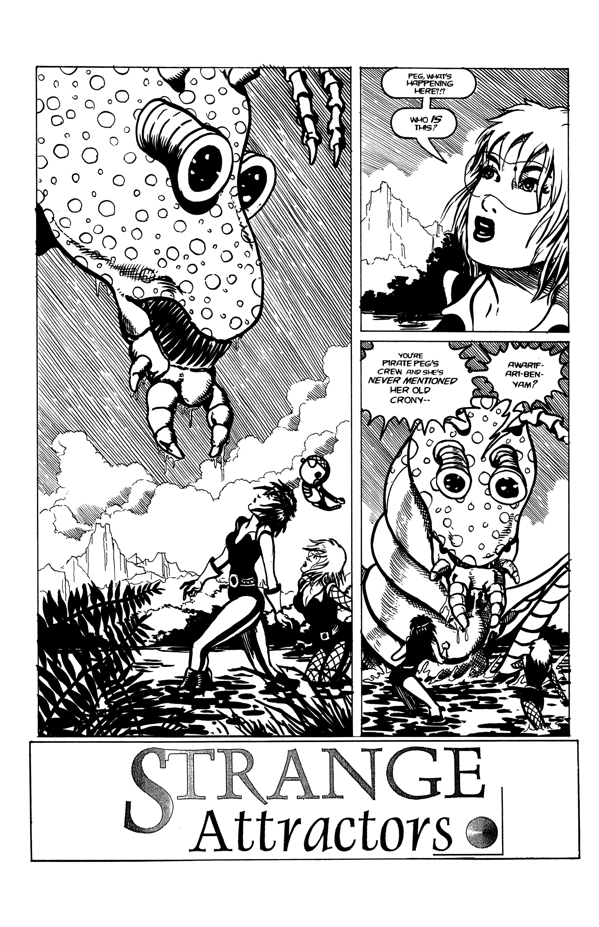 Read online Strange Attractors (1993) comic -  Issue #10 - 3