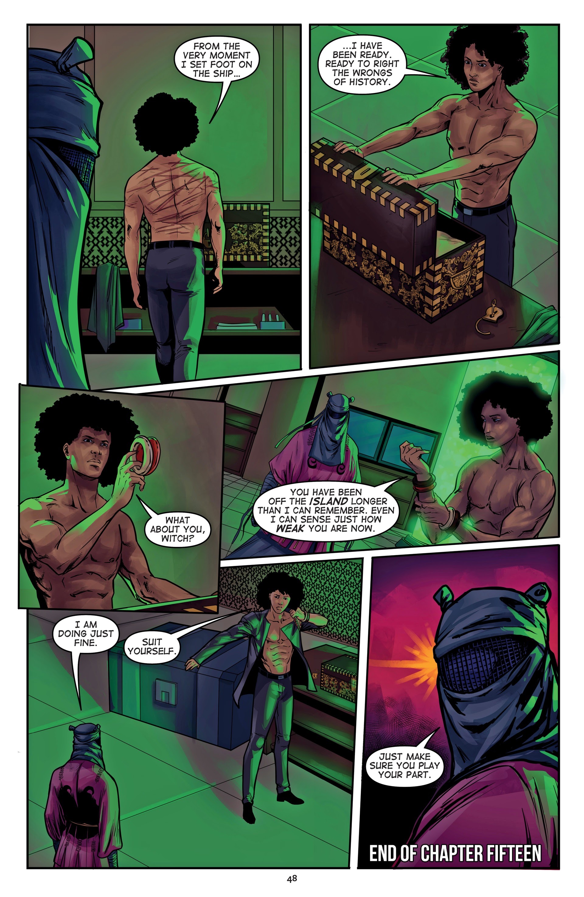 Read online Malika: Warrior Queen comic -  Issue # TPB 2 (Part 1) - 50