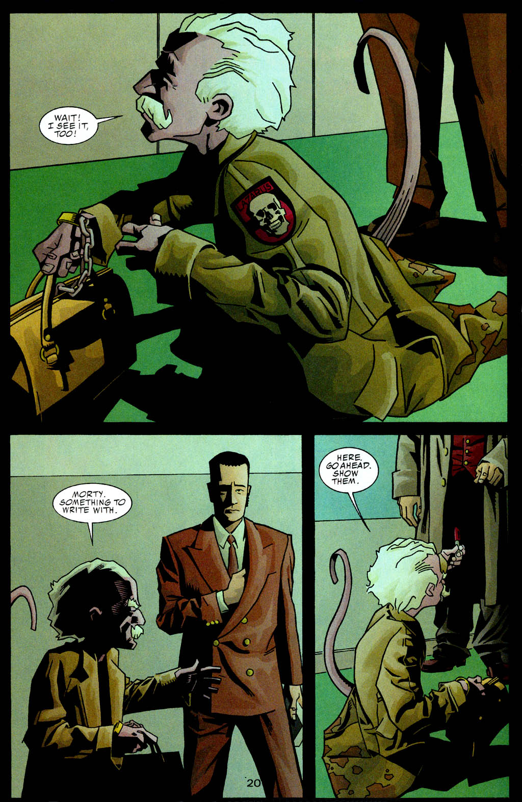 Read online Lazarus Five comic -  Issue #1 - 21