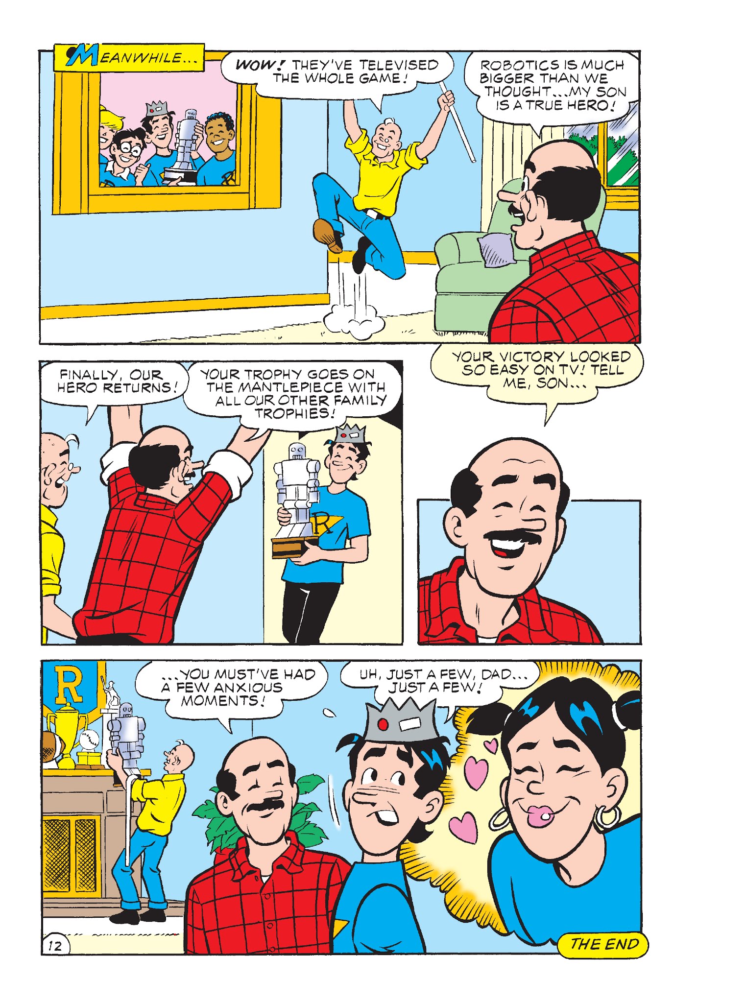 Read online Archie's Funhouse Double Digest comic -  Issue #26 - 154
