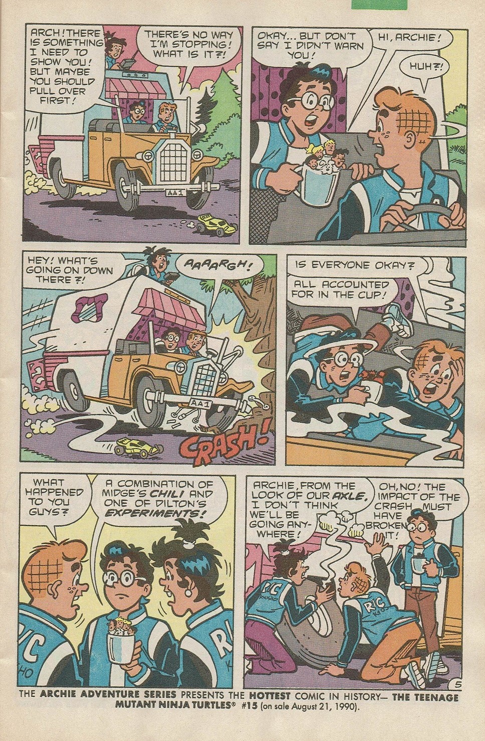 Read online Archie's R/C Racers comic -  Issue #8 - 7