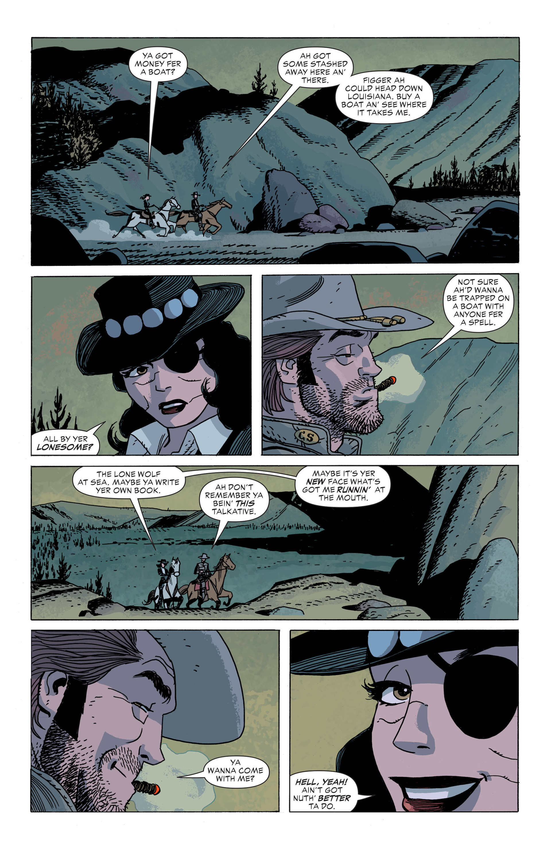 Read online All-Star Western (2011) comic -  Issue #34 - 21