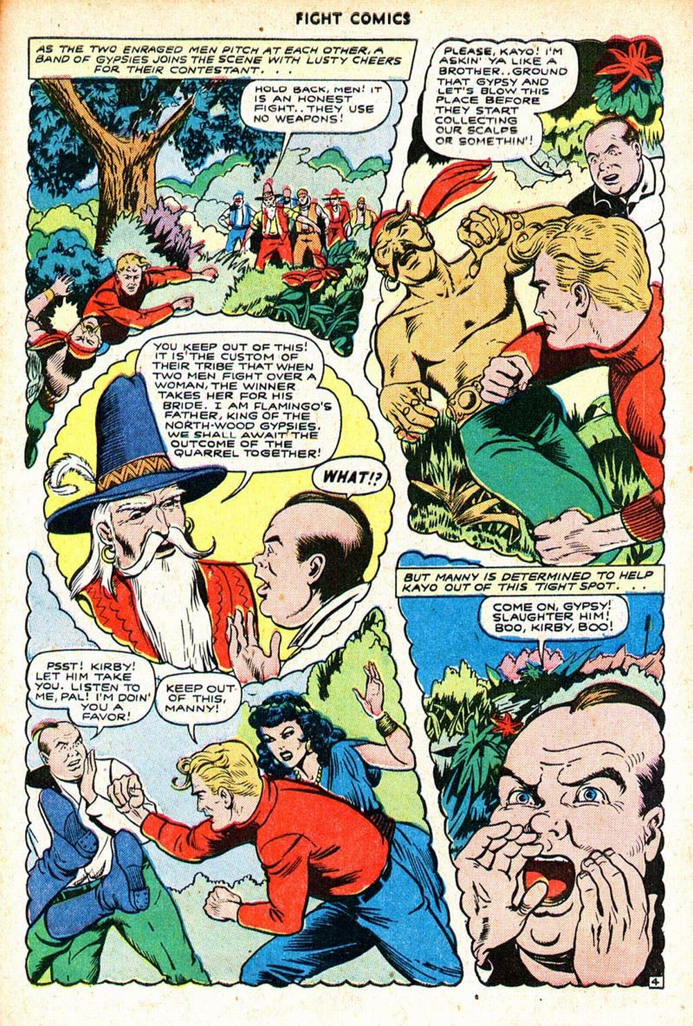 Read online Fight Comics comic -  Issue #36 - 39