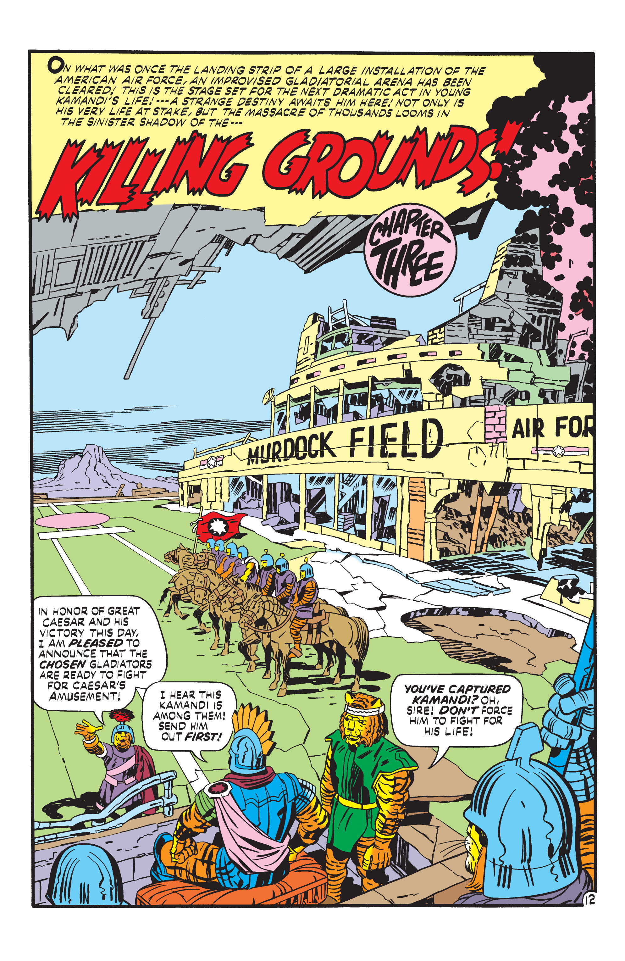 Read online Kamandi, The Last Boy On Earth comic -  Issue #5 - 12