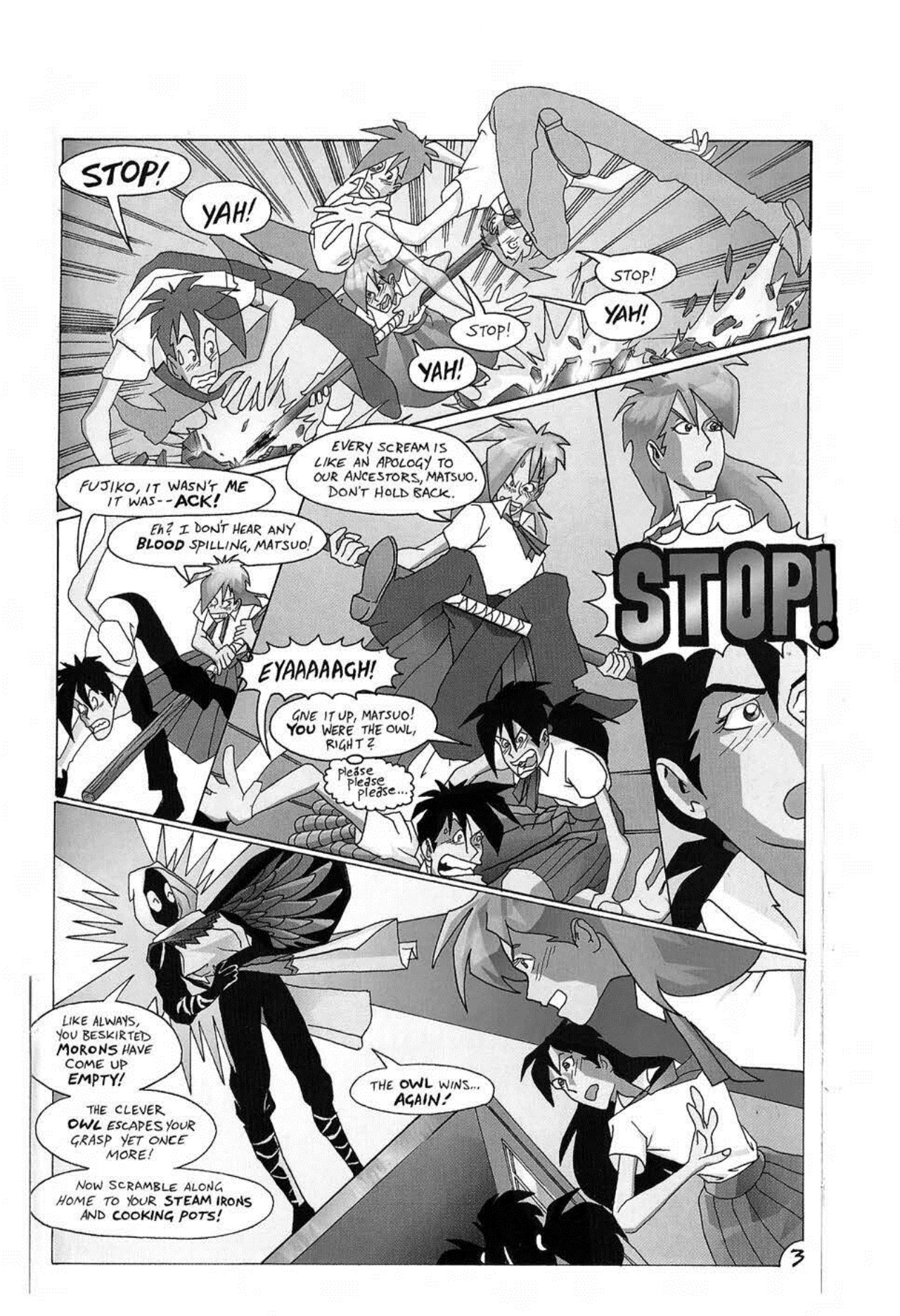 Read online Ninja High School (1986) comic -  Issue #84 - 3