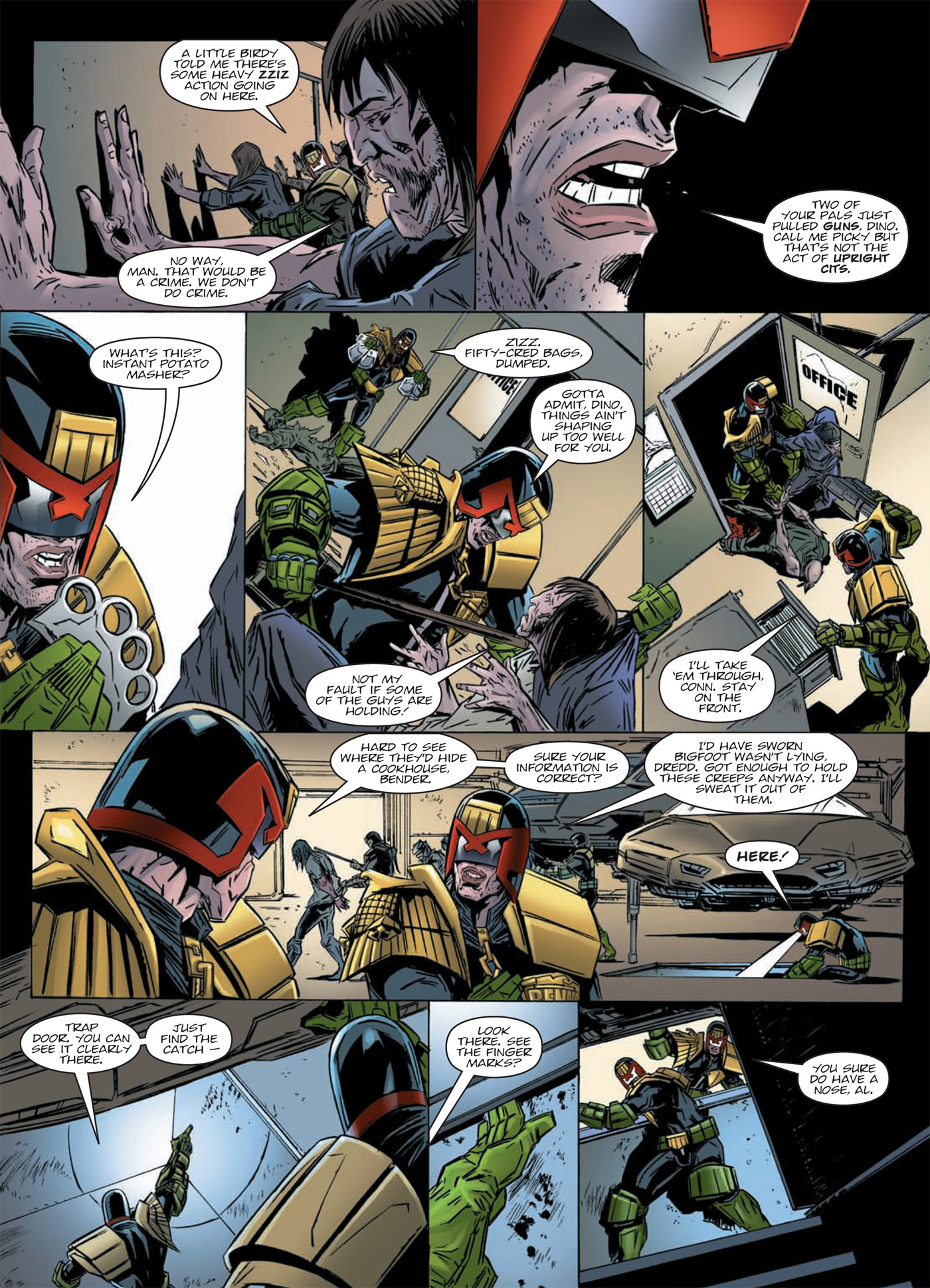 Read online Judge Dredd: Day of Chaos: Fallout comic -  Issue # TPB (Part 3) - 24