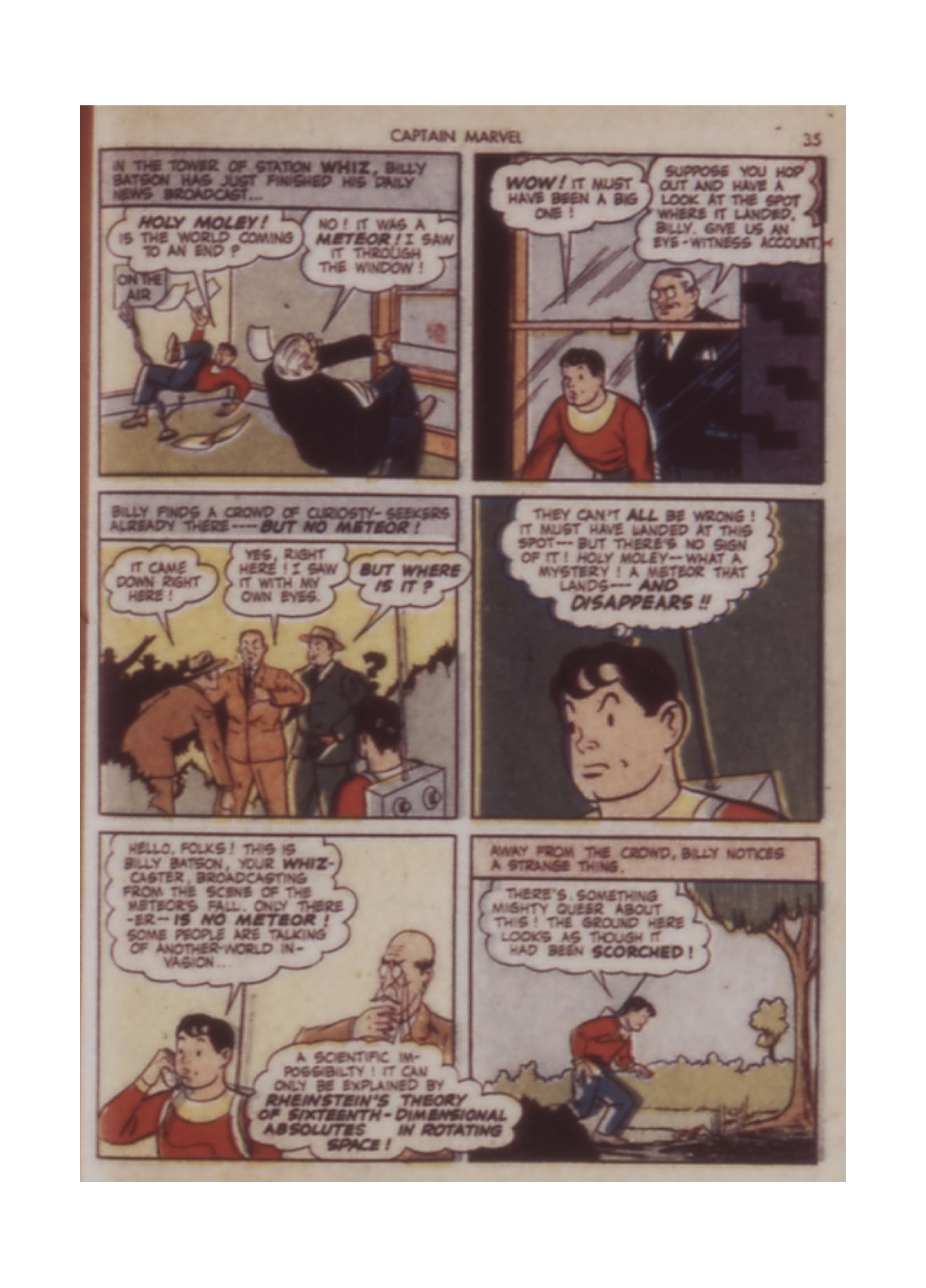 Read online Captain Marvel Adventures comic -  Issue #20 - 35