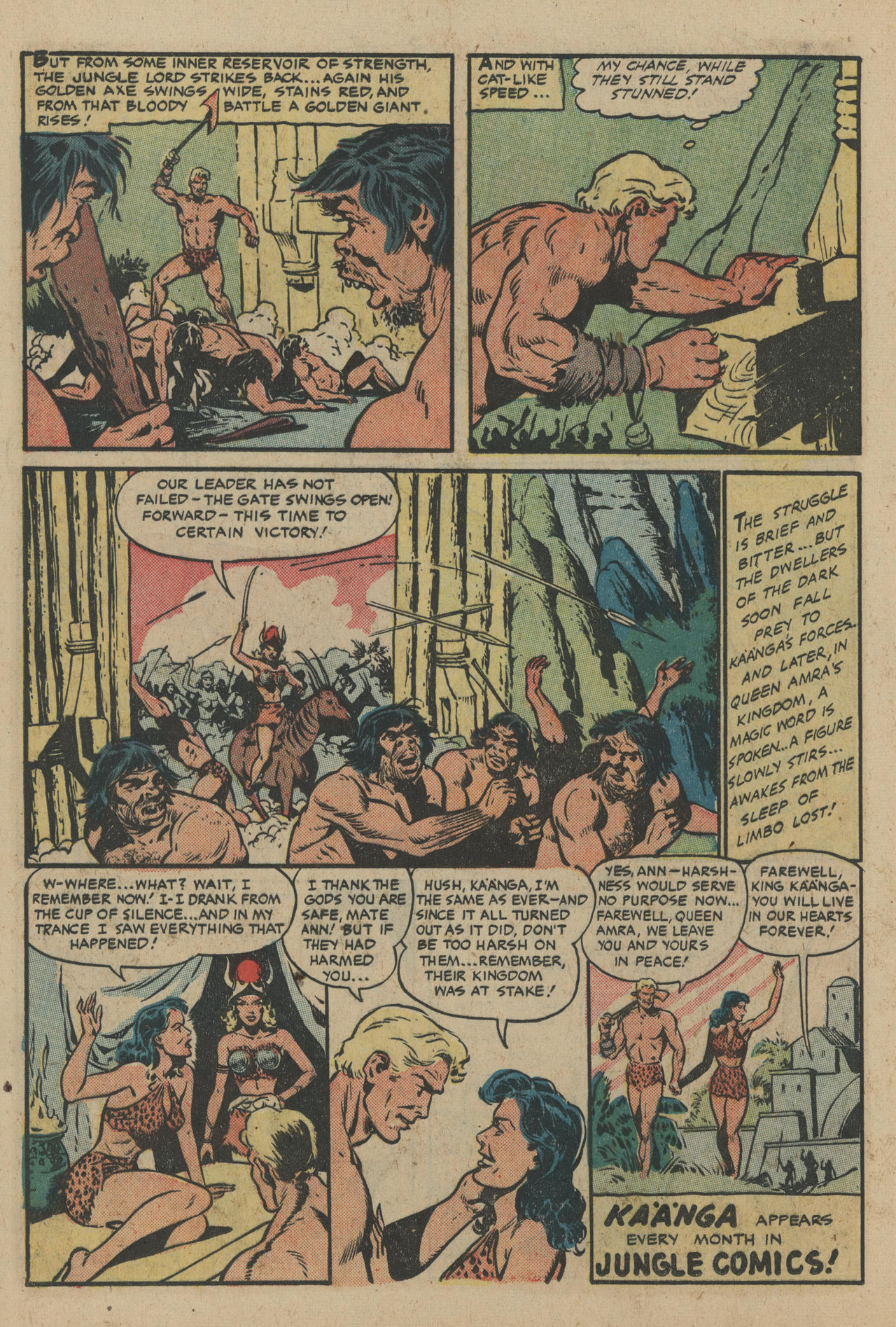 Read online Jungle Comics comic -  Issue #133 - 16