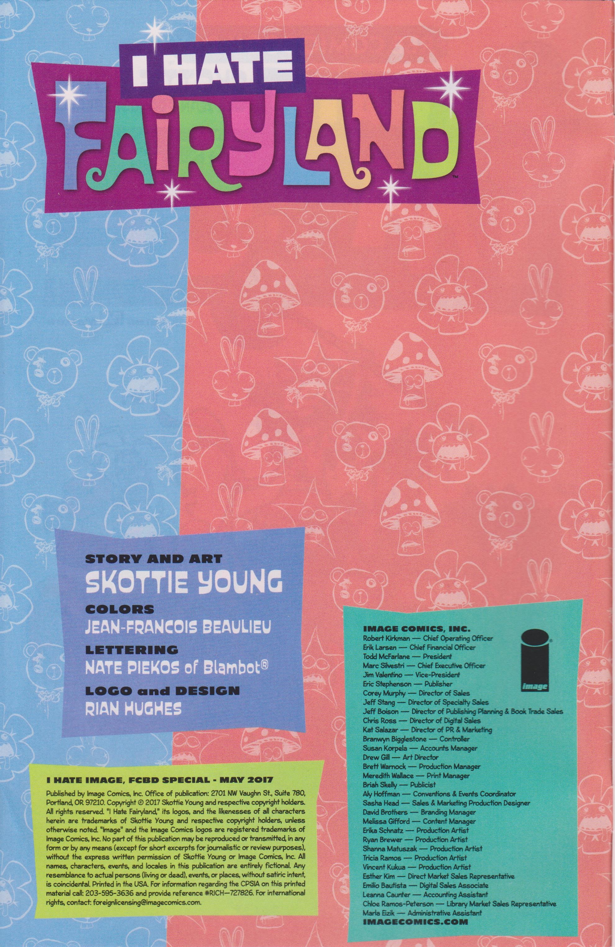 Read online Free Comic Book Day 2017 comic -  Issue # I Hate Image - 2
