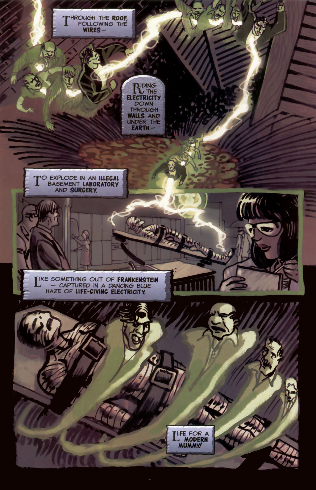 Read online Frankenstein Mobster comic -  Issue #1 - 10