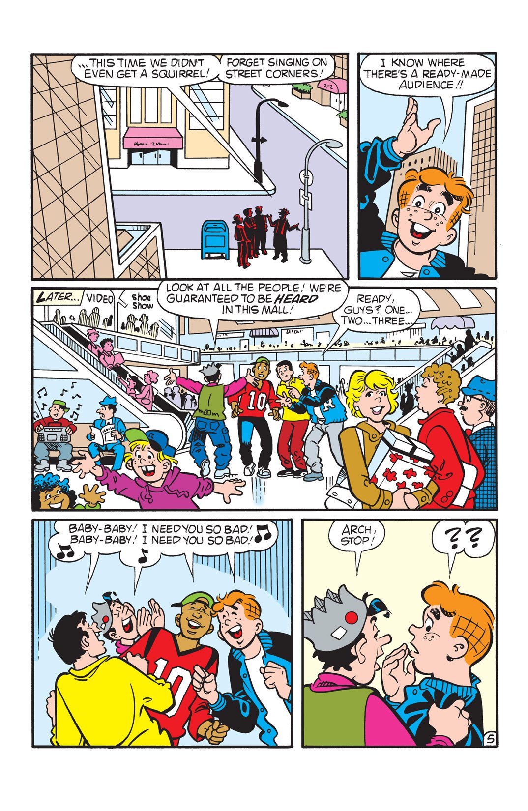 Read online Archie (1960) comic -  Issue #508 - 6