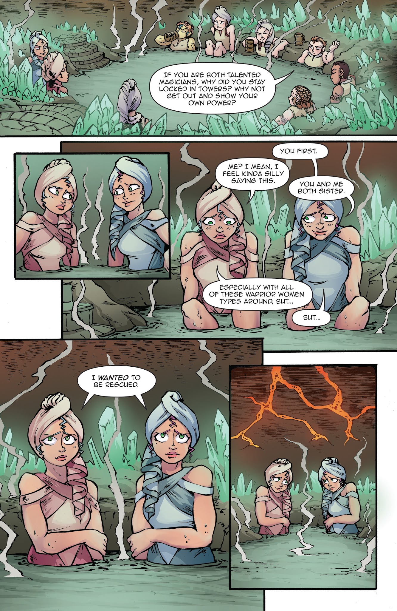 Read online Princeless: Make Yourself (2017) comic -  Issue #3 - 17