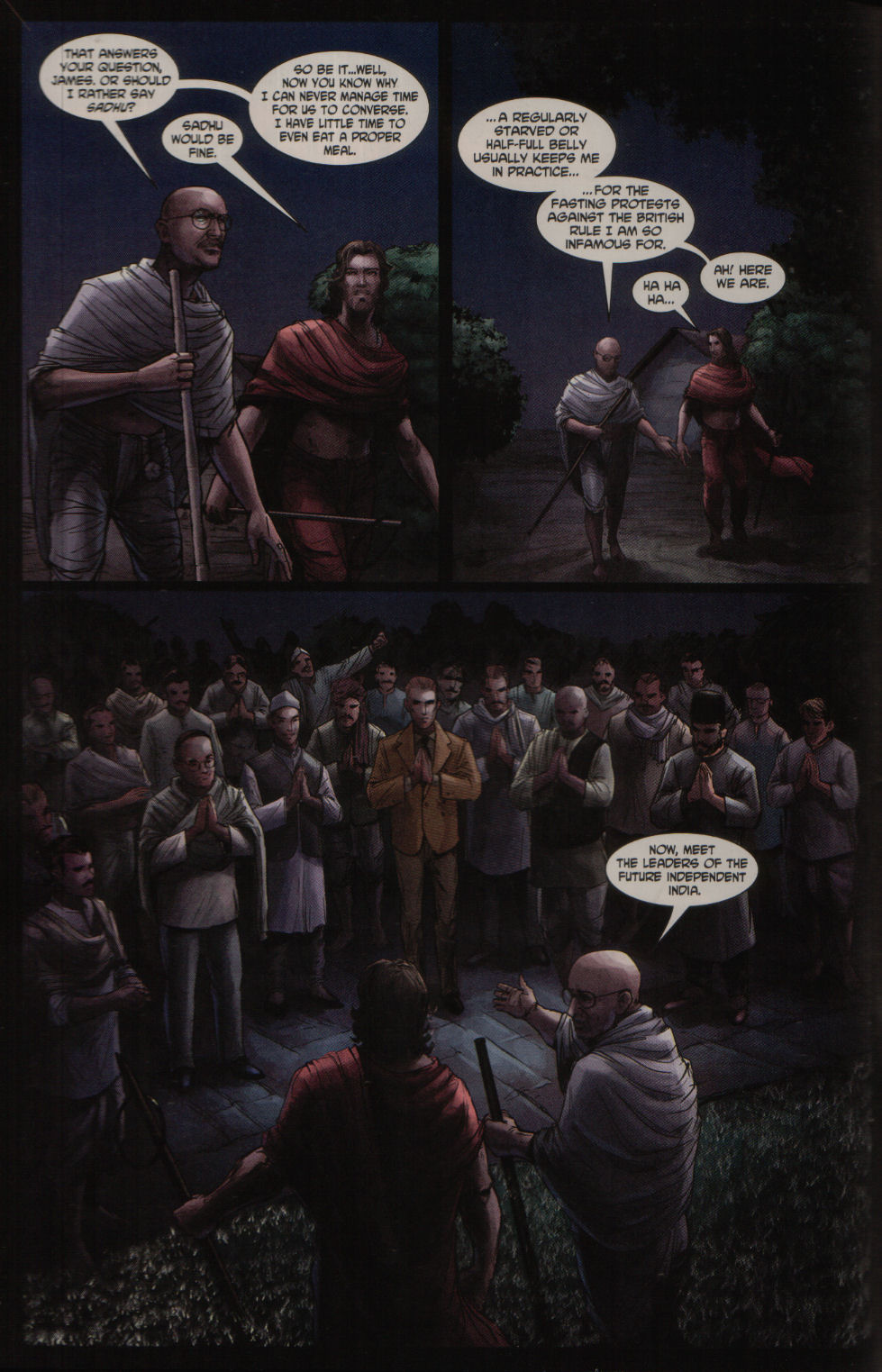 Read online Sädhu Wheel of Destiny comic -  Issue #2 - 4