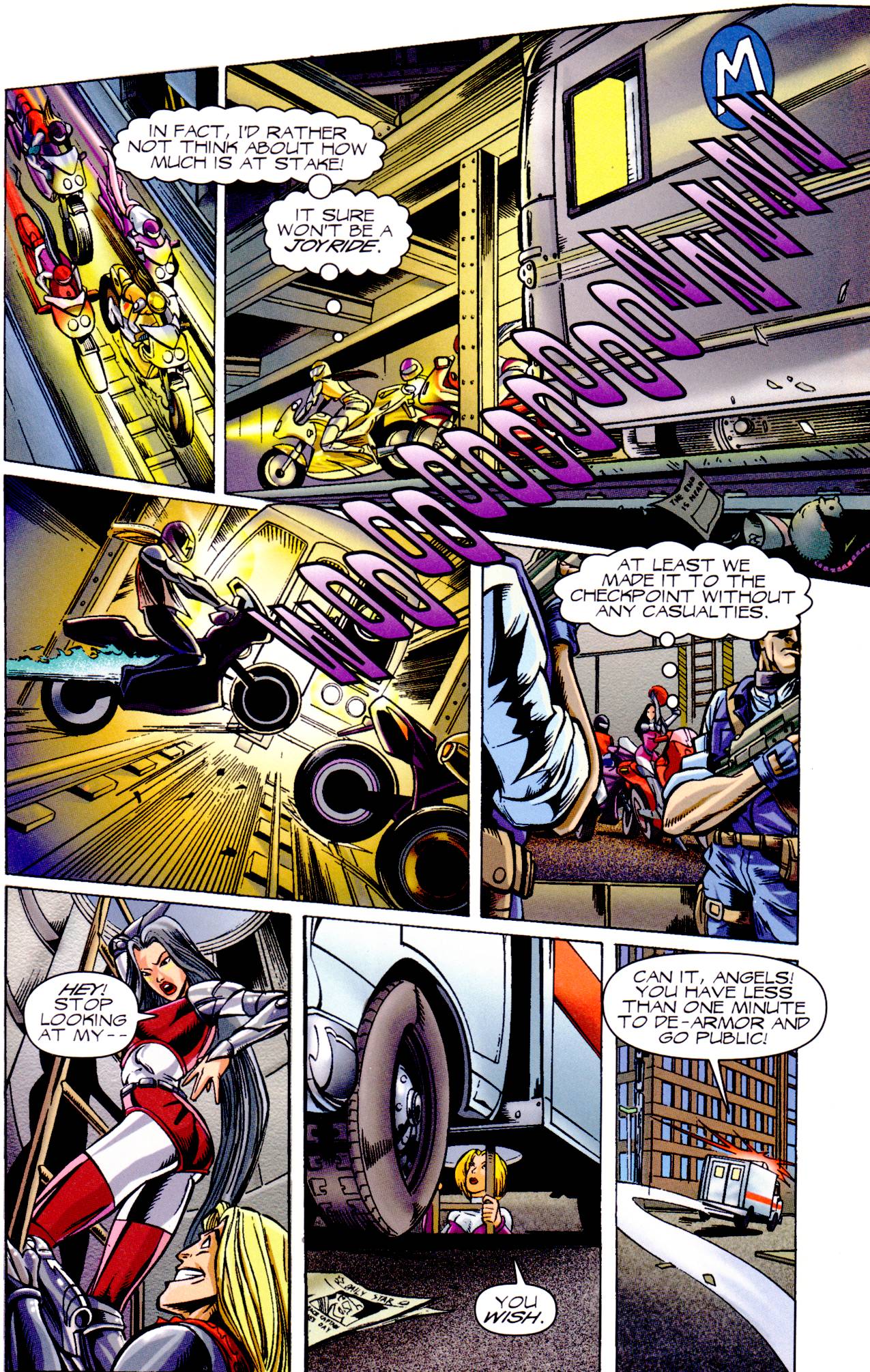 Read online Atomik Angels comic -  Issue #2 - 8