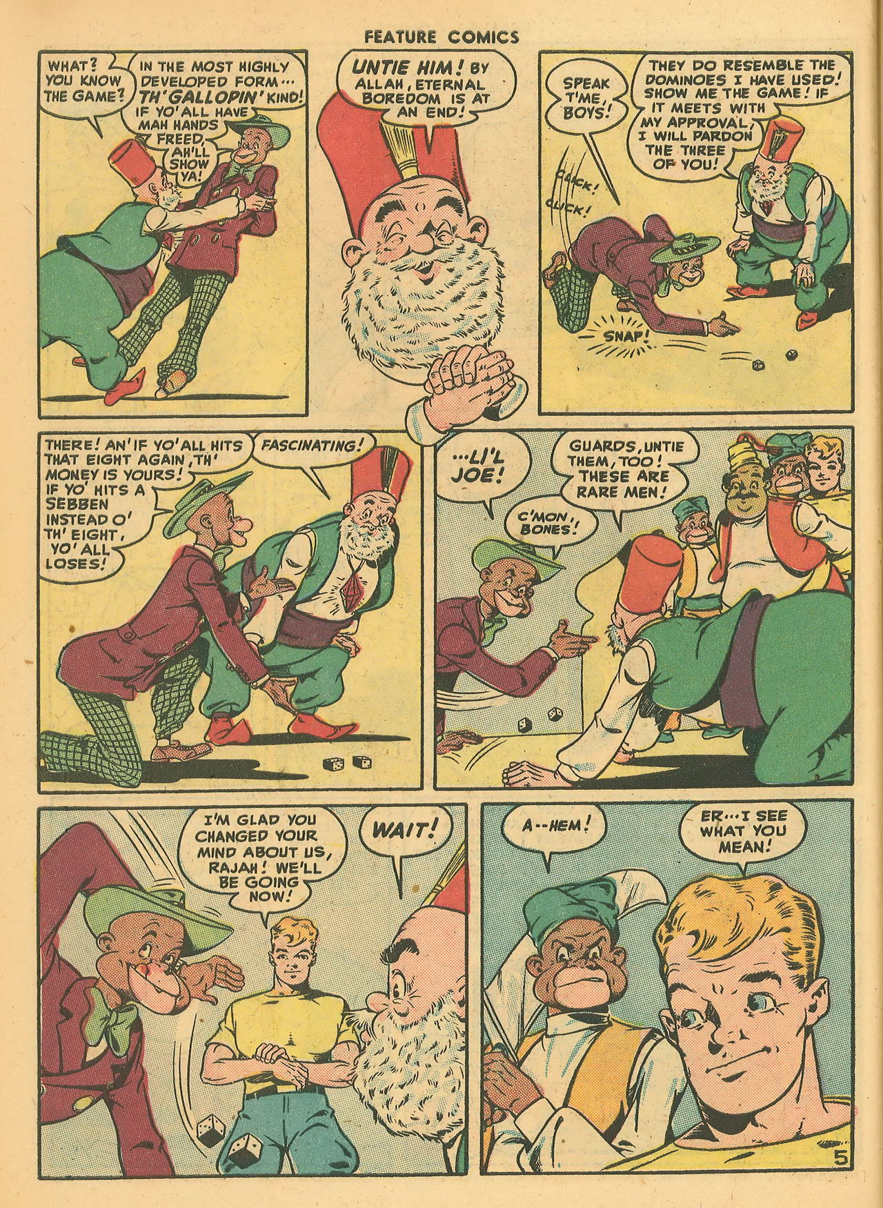 Read online Feature Comics comic -  Issue #111 - 54