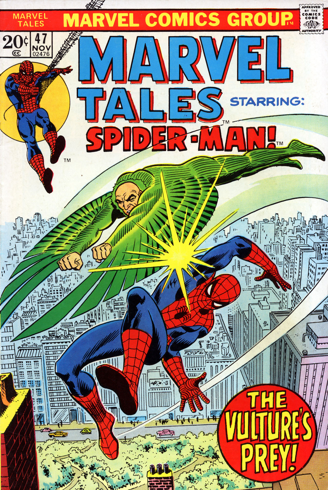 Read online Marvel Tales (1964) comic -  Issue #47 - 1