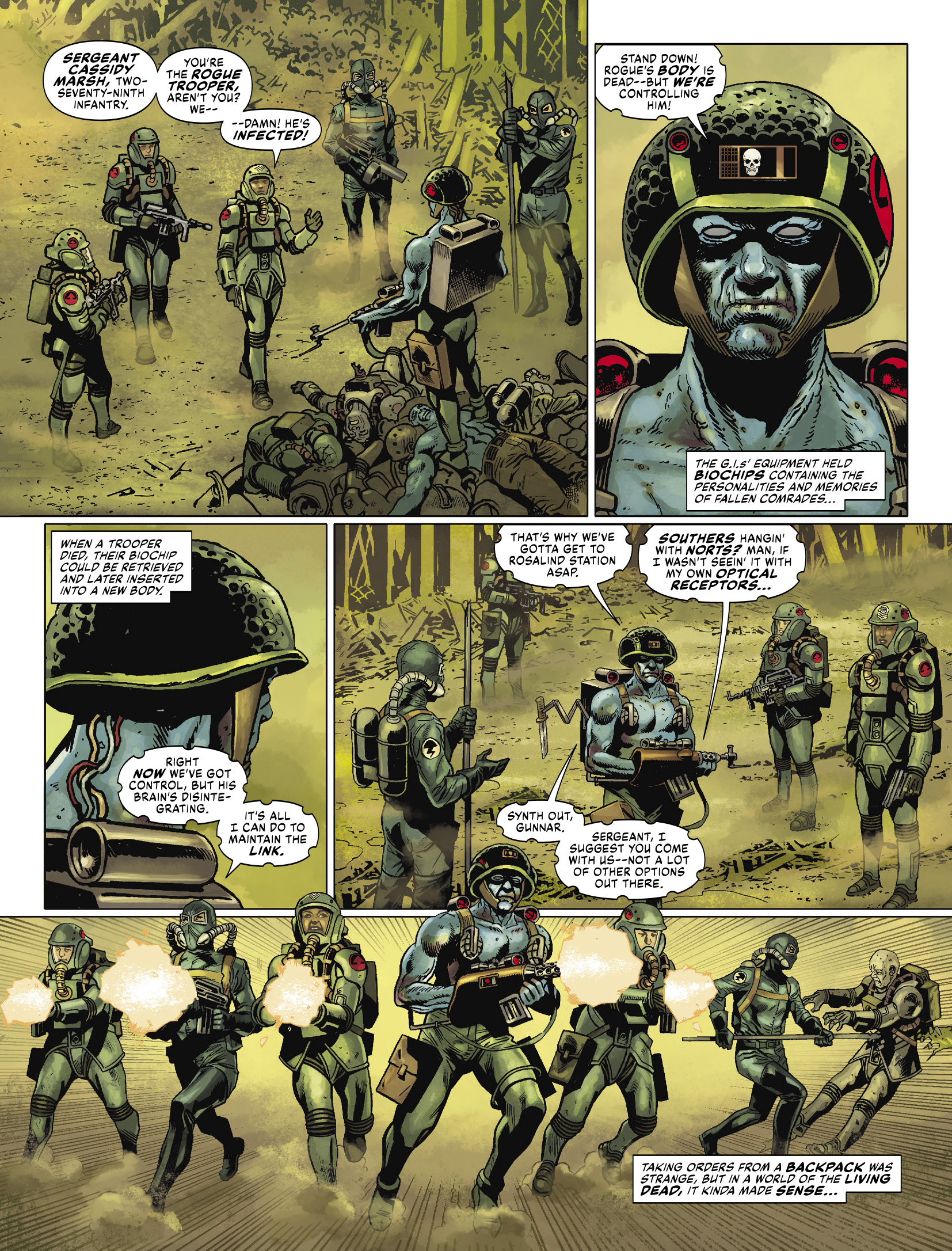 Read online 2000 AD comic -  Issue #2300 - 13