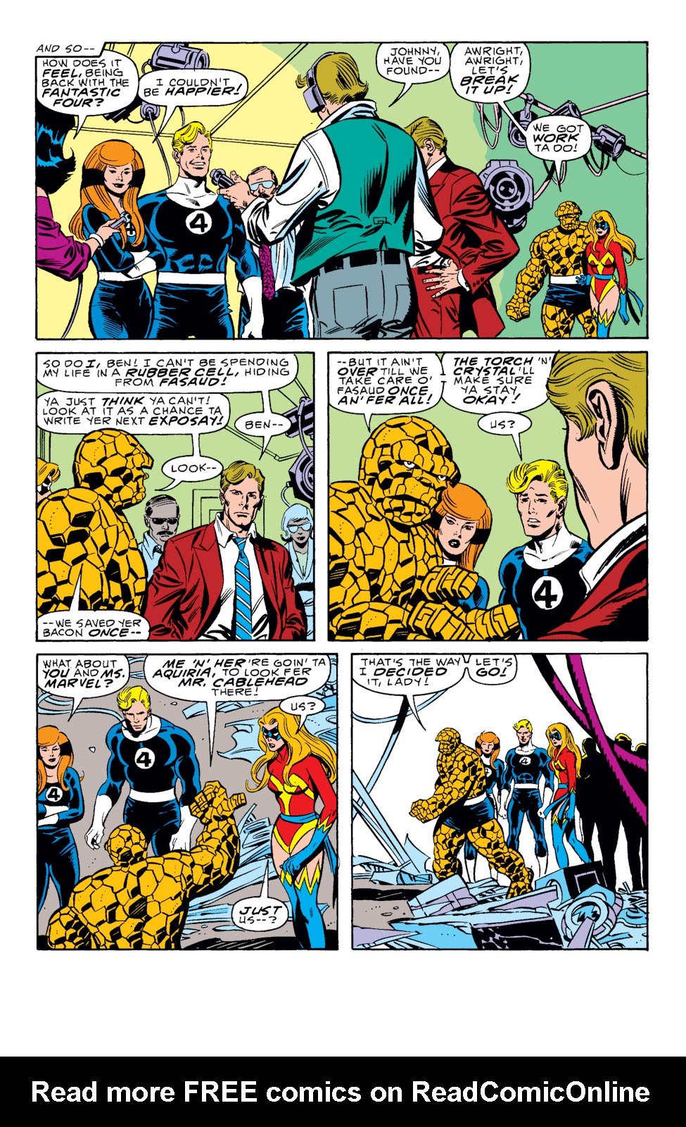 Read online Fantastic Four (1961) comic -  Issue #308 - 22