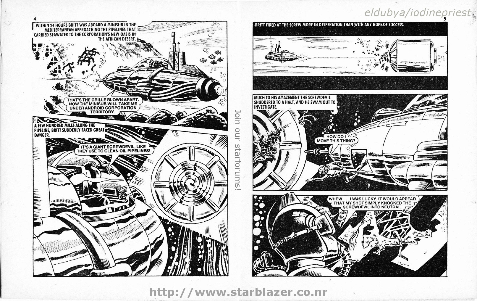 Read online Starblazer comic -  Issue #183 - 4