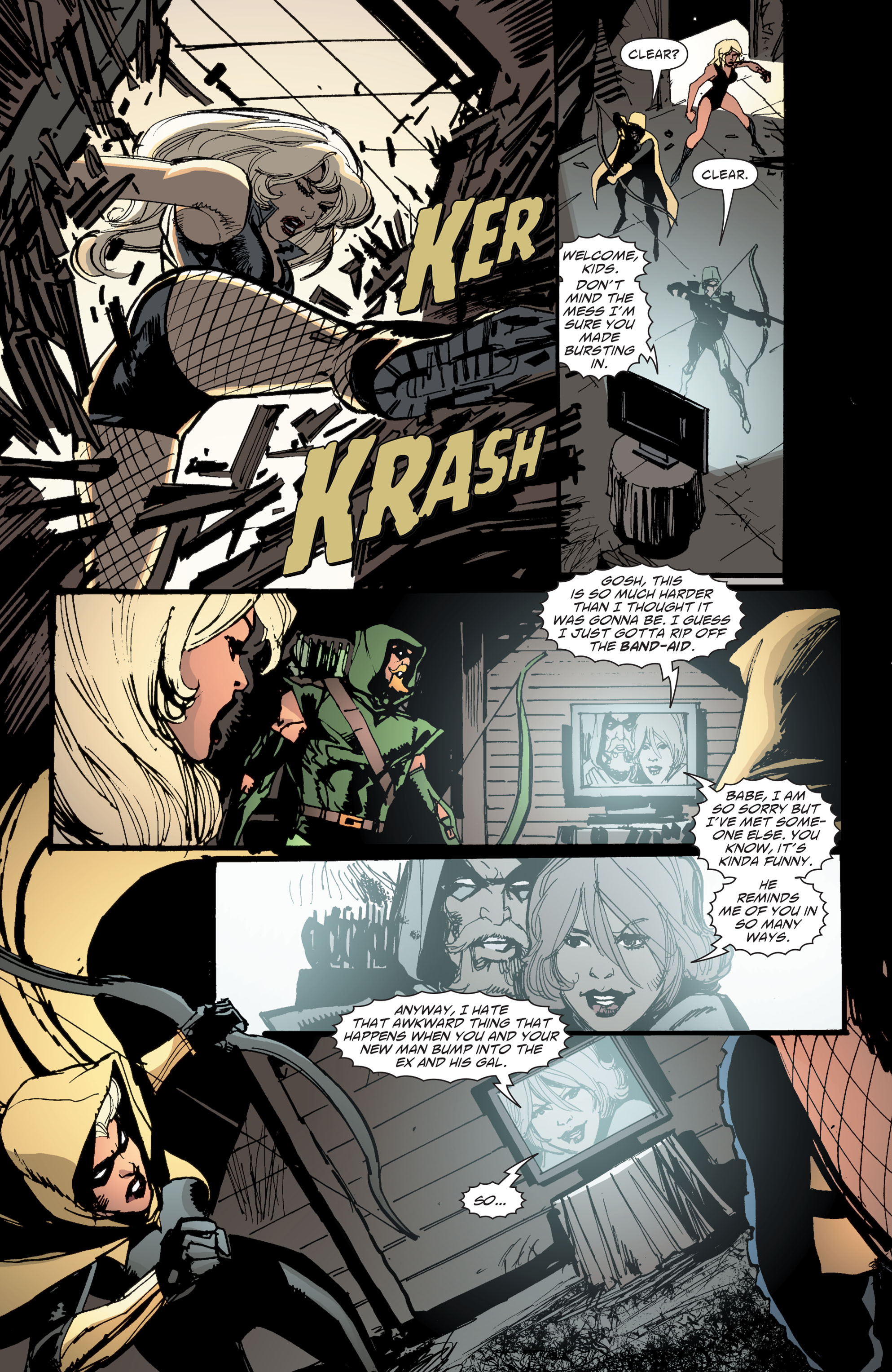 Read online Green Arrow/Black Canary comic -  Issue #27 - 12