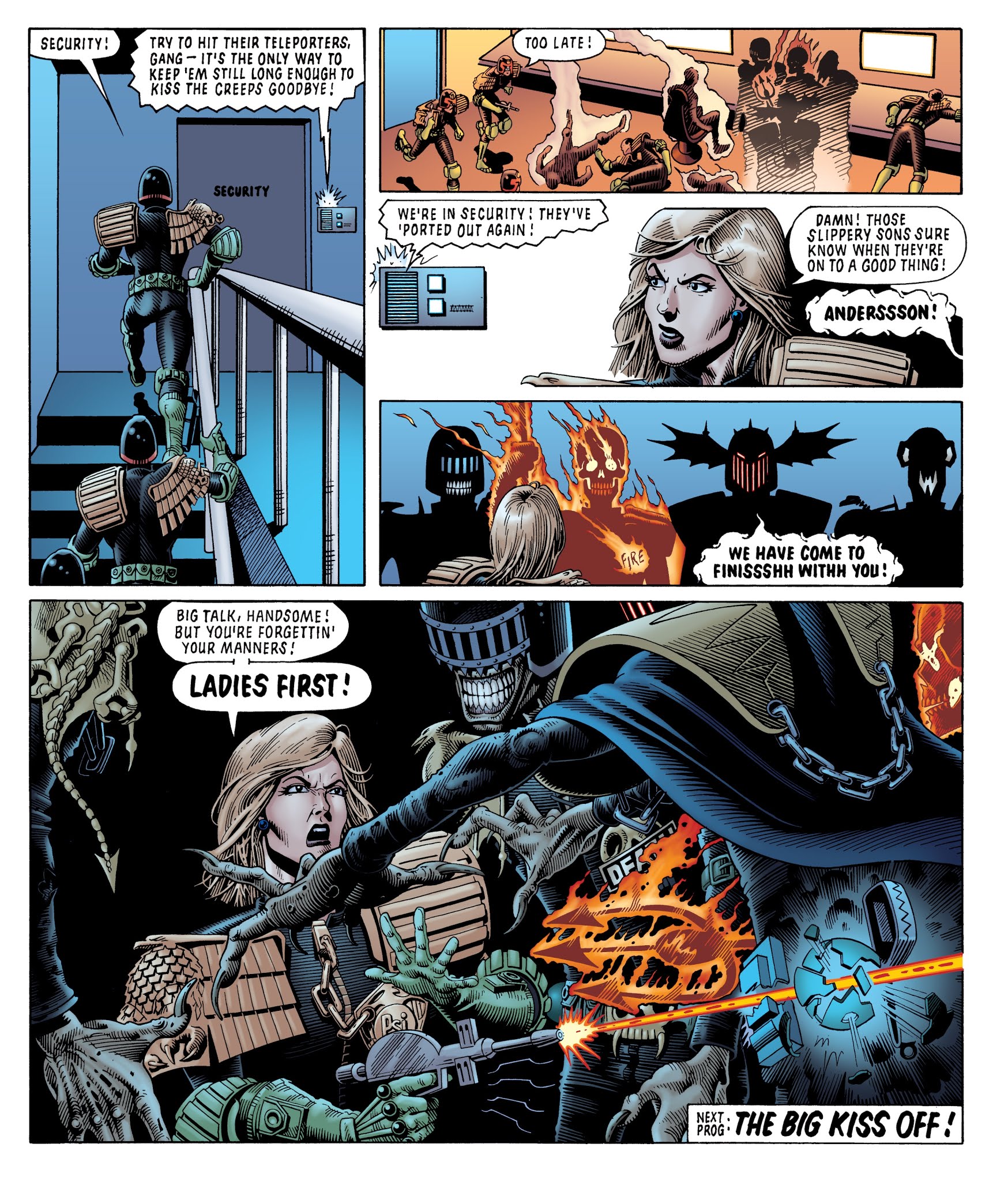 Read online Judge Dredd Classics: The Dark Judges comic -  Issue # TPB - 91