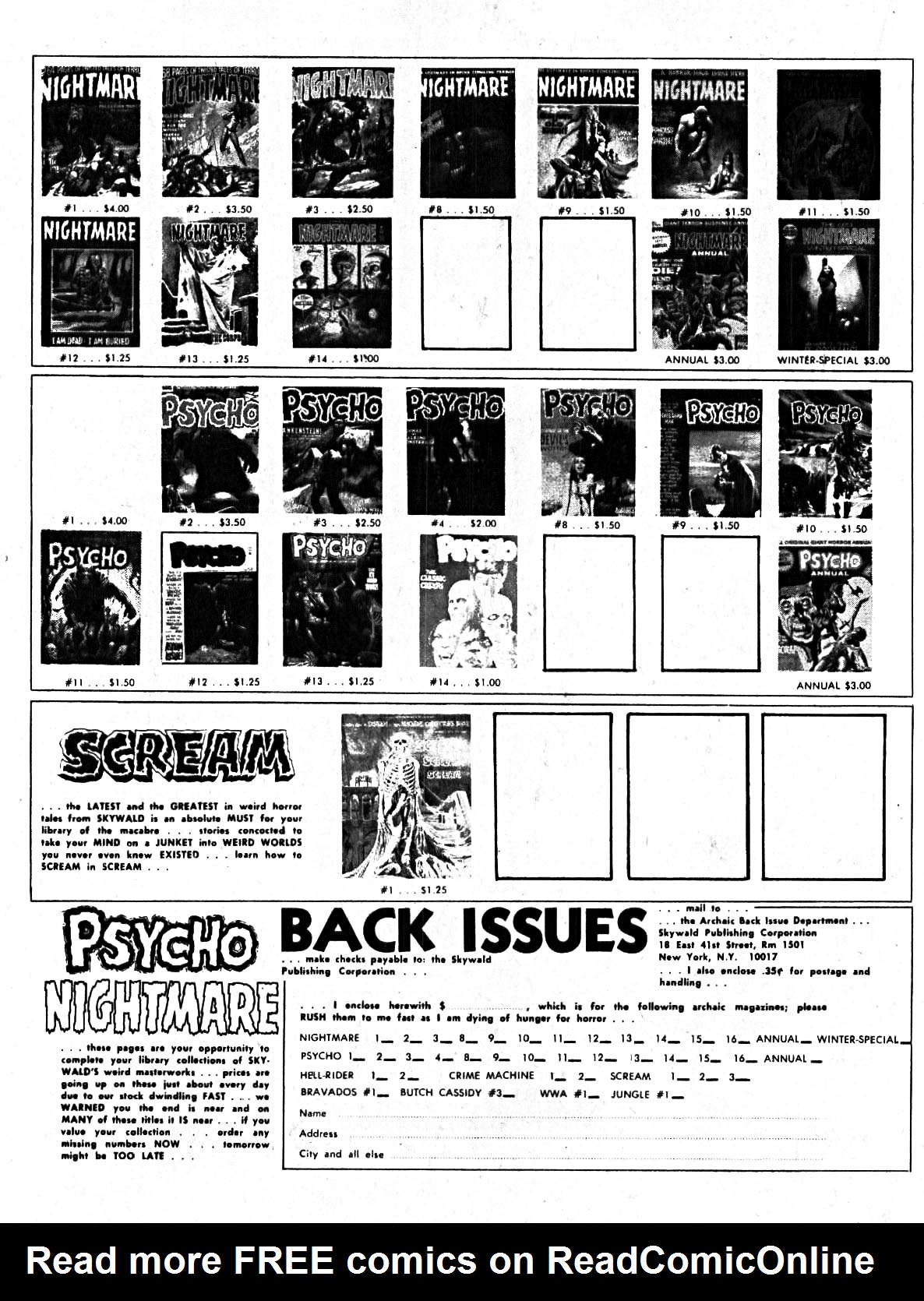 Read online Scream (1973) comic -  Issue #2 - 46