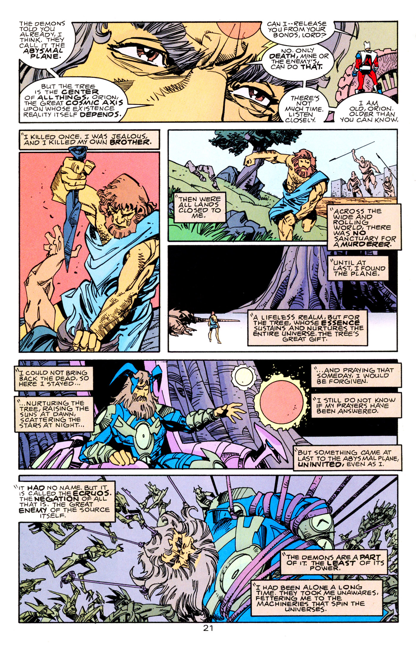 Read online Orion comic -  Issue #16 - 21