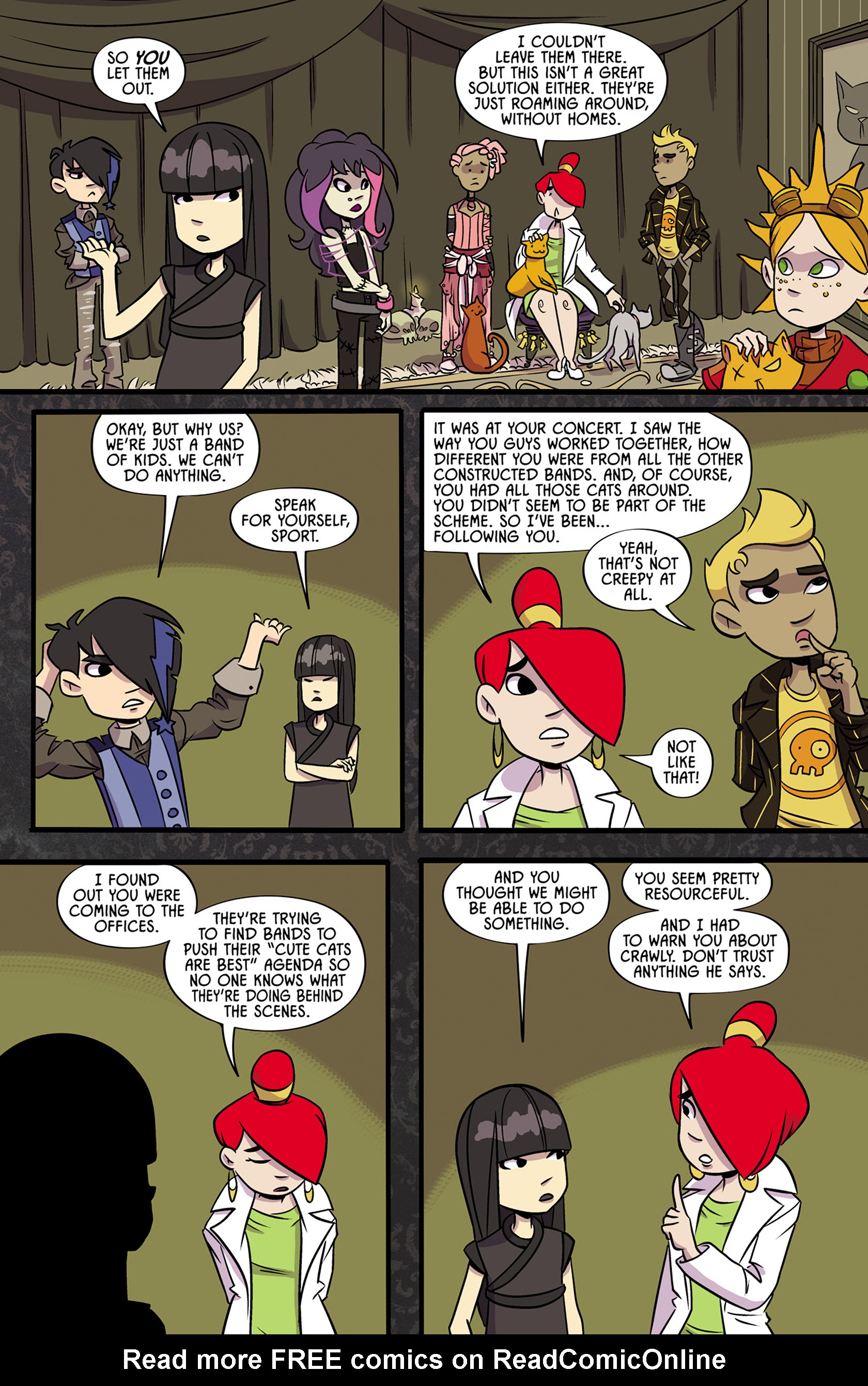 Read online Emily and the Strangers comic -  Issue #5 - 7